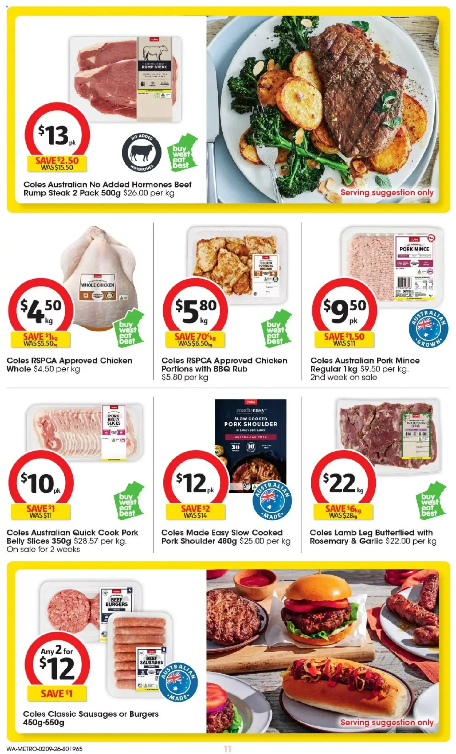 Coles Catalogue Contents - Catalogue valid from 2 September to 8 September 2026 - page 12