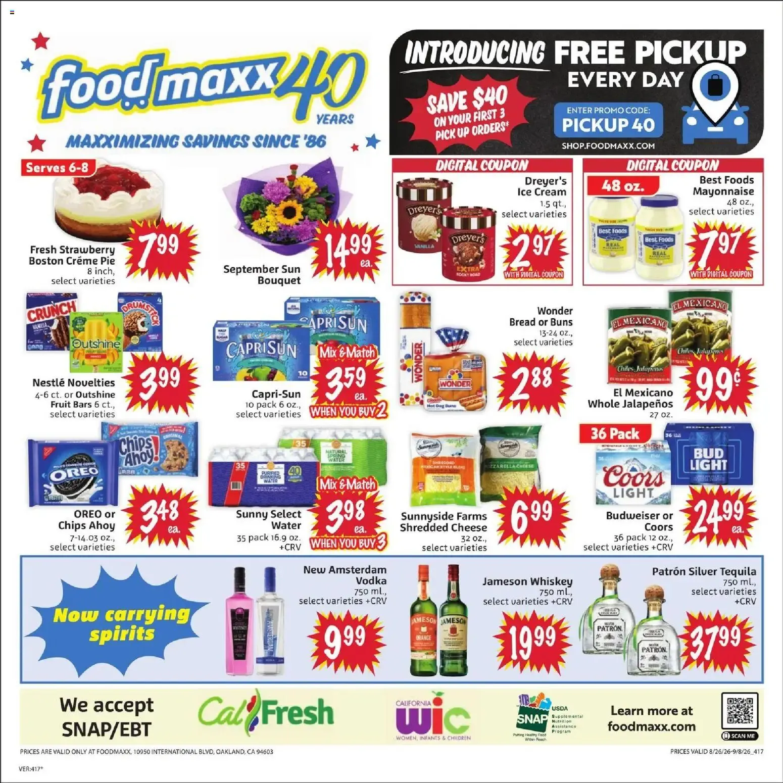 Weekly ad FoodMaxx Weekly Ad - CA (08/26 - 09/08 2026) - Flyer from August 26 to September 8 2026 - Page 2