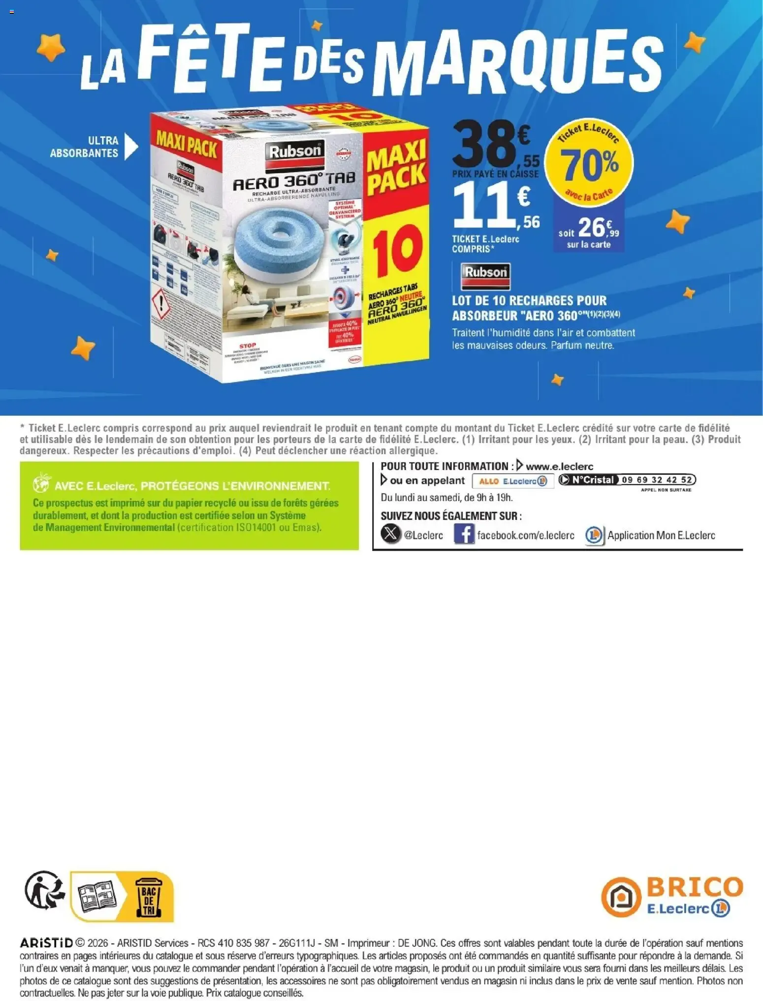 LA FÊTE DES MARQUES du 27 octobre au 14 novembre 2026 - Catalogue page 20