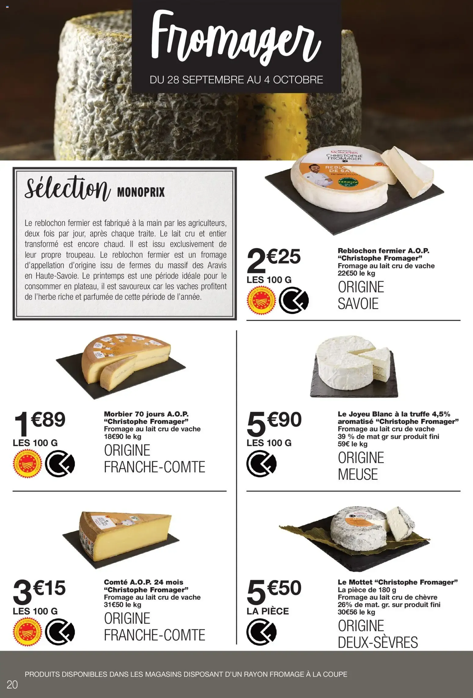 Monoprix catalogue à partir du 22/09/2026 - promo en ligne du 22 septembre au 4 octobre 2026 - Catalogue page 20