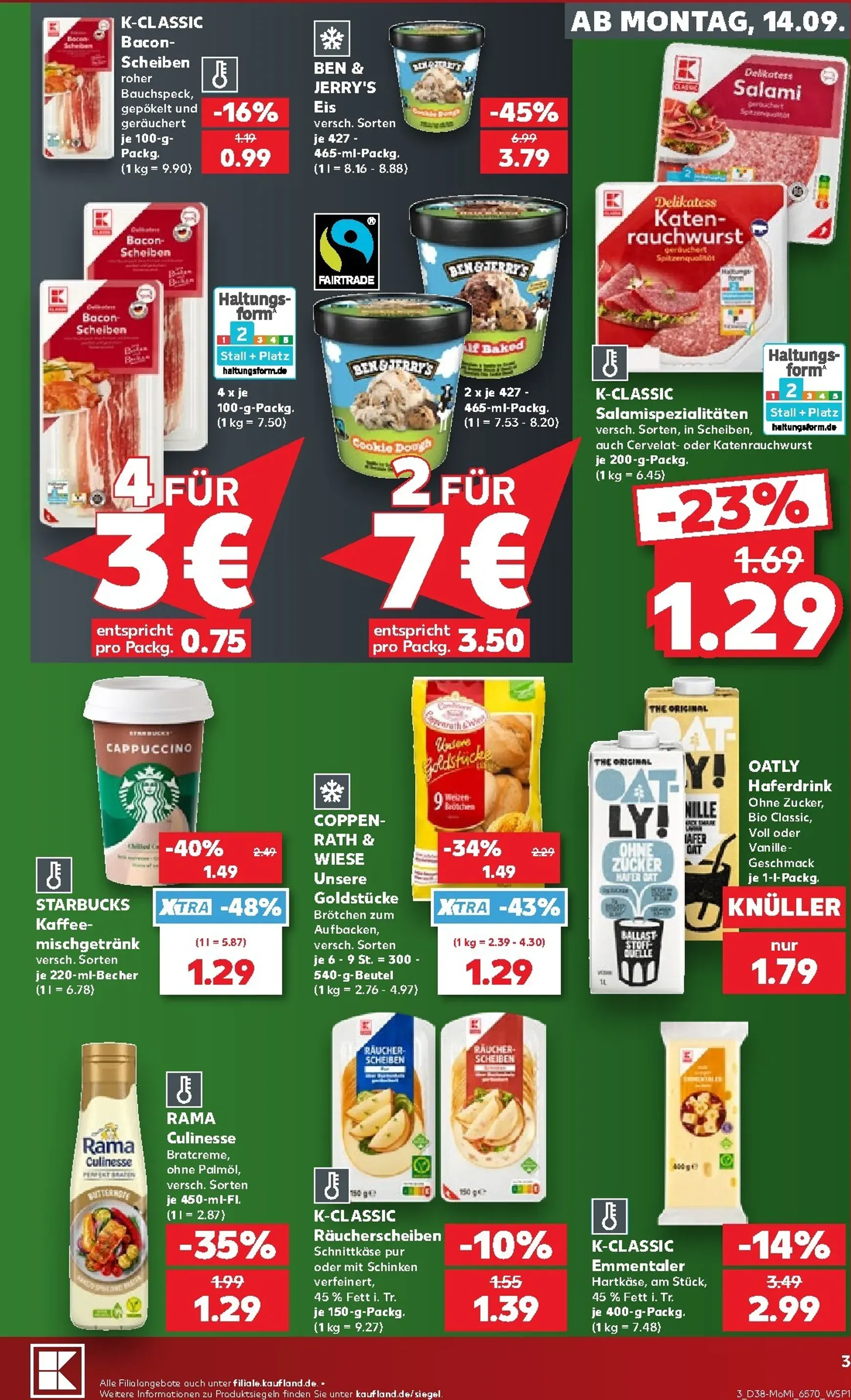 Kaufland Prospekt nächste Woche – von Montag 14.09.2026 bis Mittwoch 16.09.2026 von 14. September bis 16. September 2026 - Prospekt seite 3
