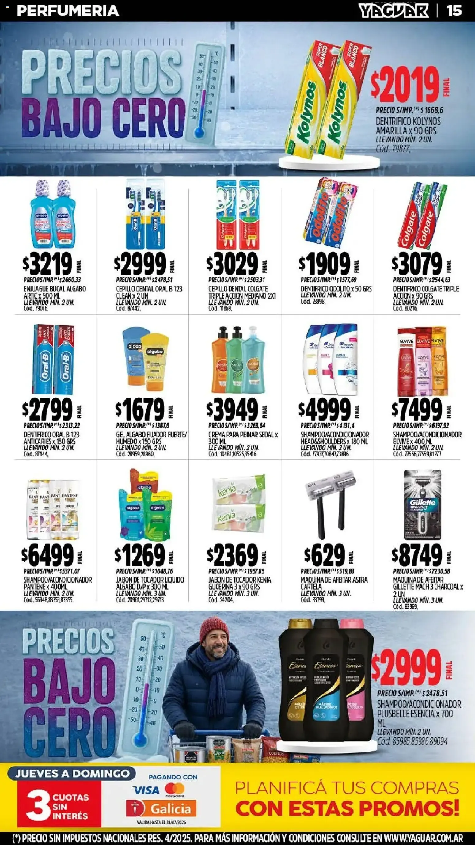 Ofertas de Mayorista Yaguar: Precios Bajo Cero - Oferta Semanal San Juan 20 de julio al 25 de julio 2026 - Página 15 del catálogo