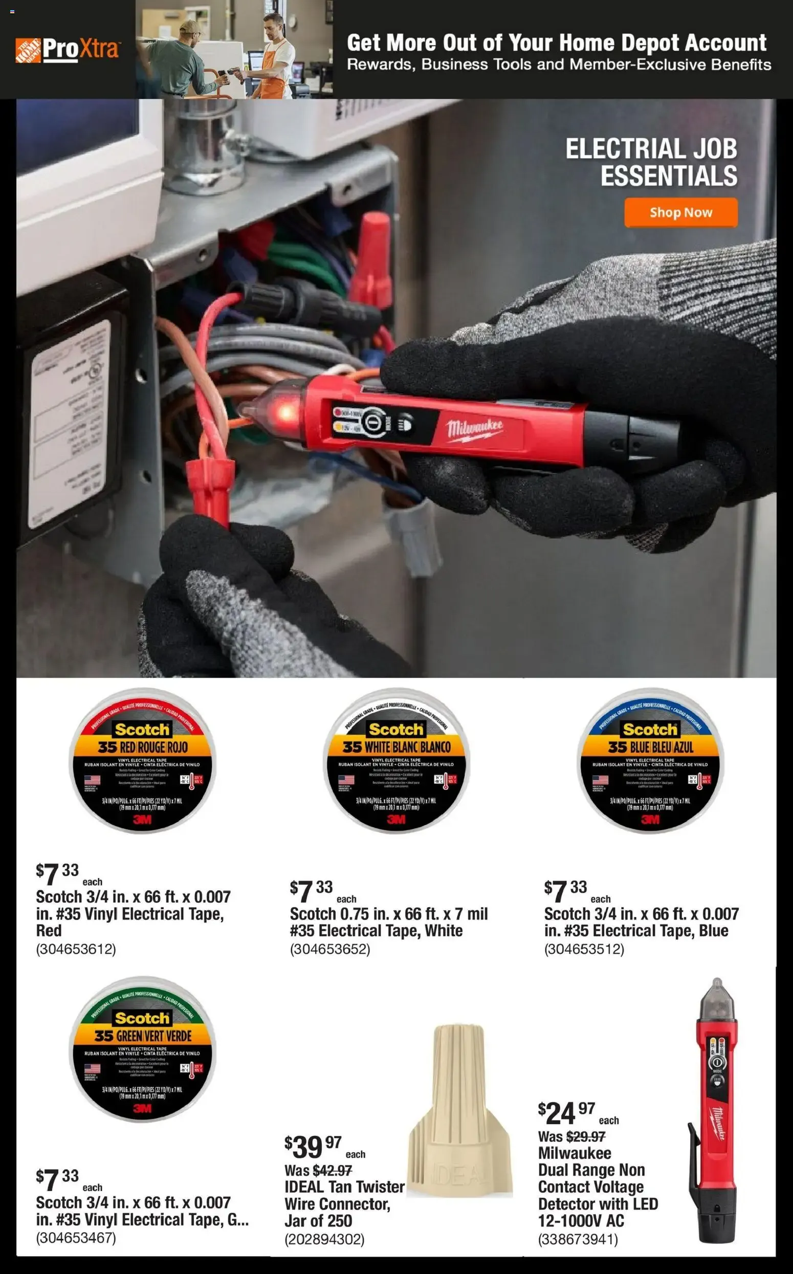 Weekly ad Home Depot Pro - Up to 40% Off Select Online Bath from October 26 to November 2 2026 - Page 3