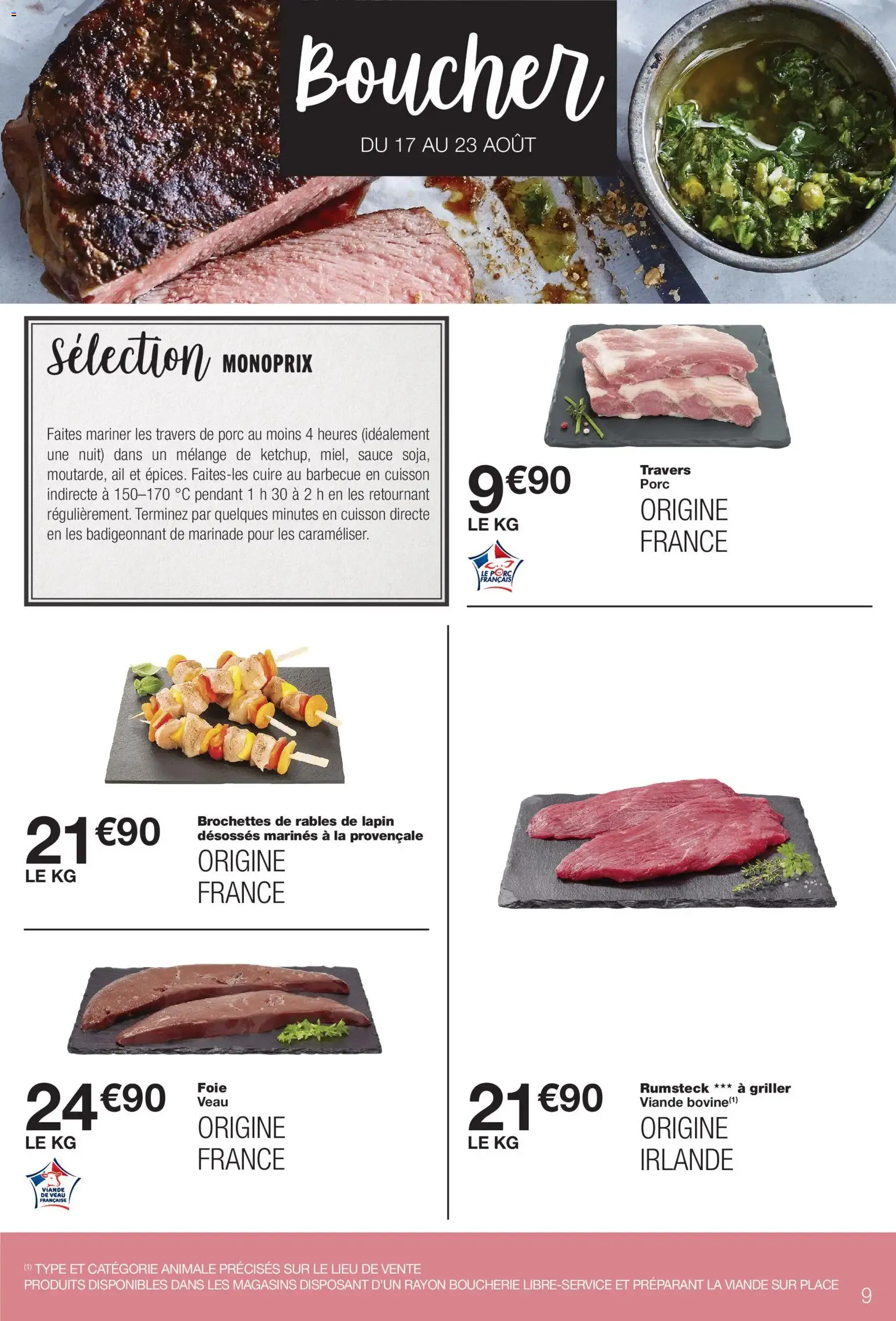 Monoprix catalogue du 11 au 23 août du 11 août au 23 août 2026 - Catalogue page 9