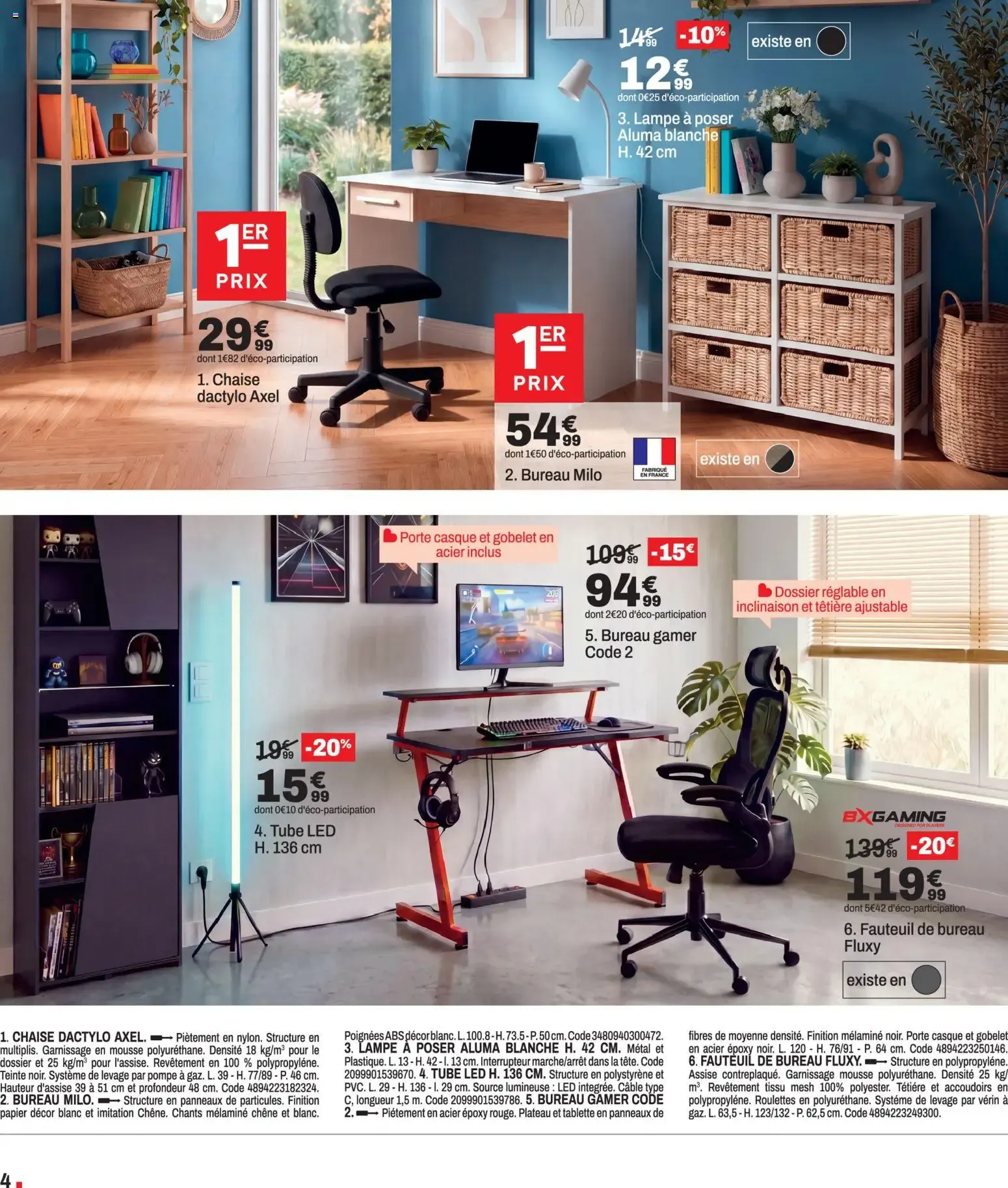 But catalogue easy rentrée à partir du 21/07/2026 - promo en ligne du 21 juillet au 24 août 2026 - Catalogue page 4