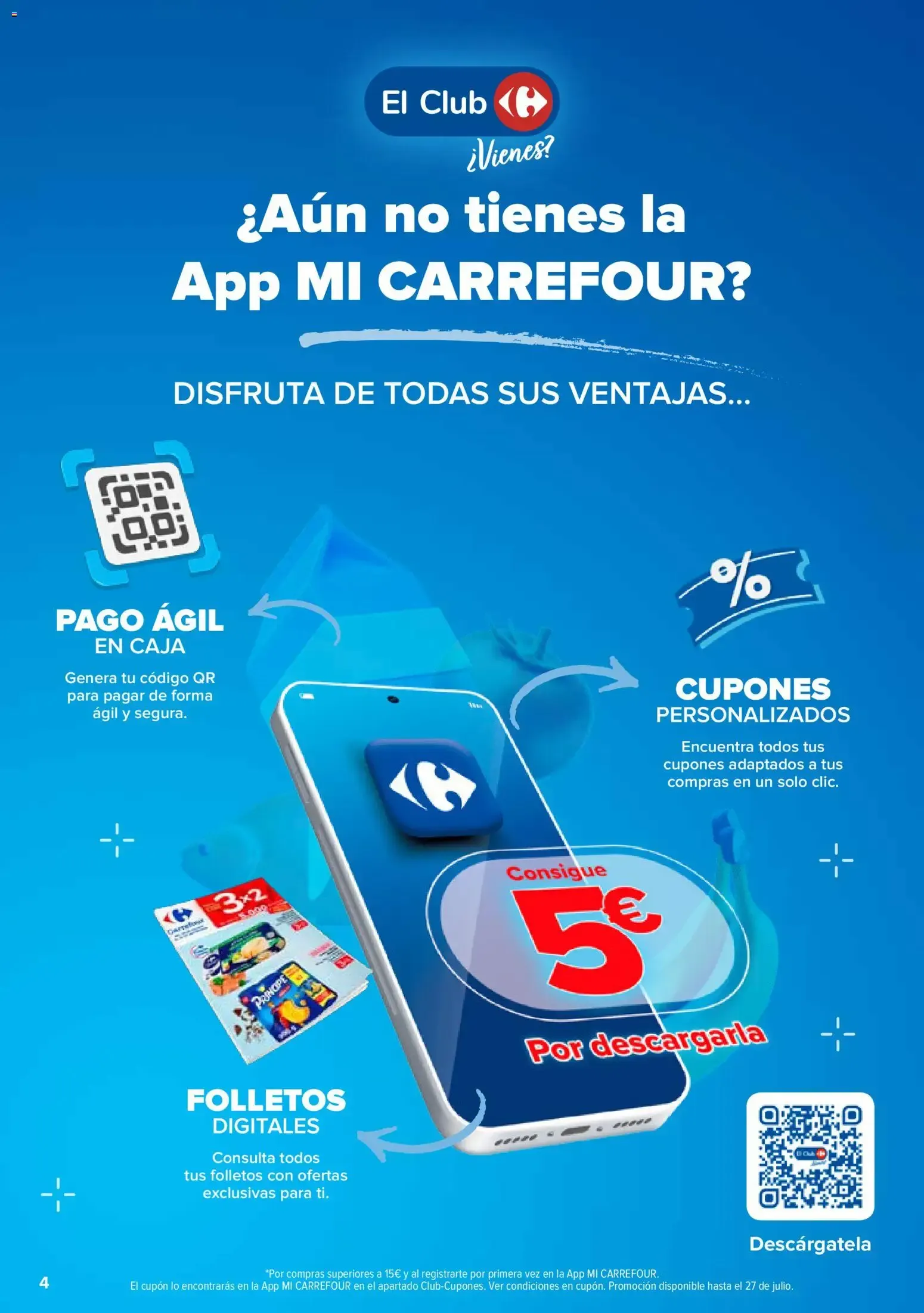 Catálogo de Carrefour folleto del 14/07/2026 | Catálogo 14 de julio al 27 de julio 2026 - Página 4