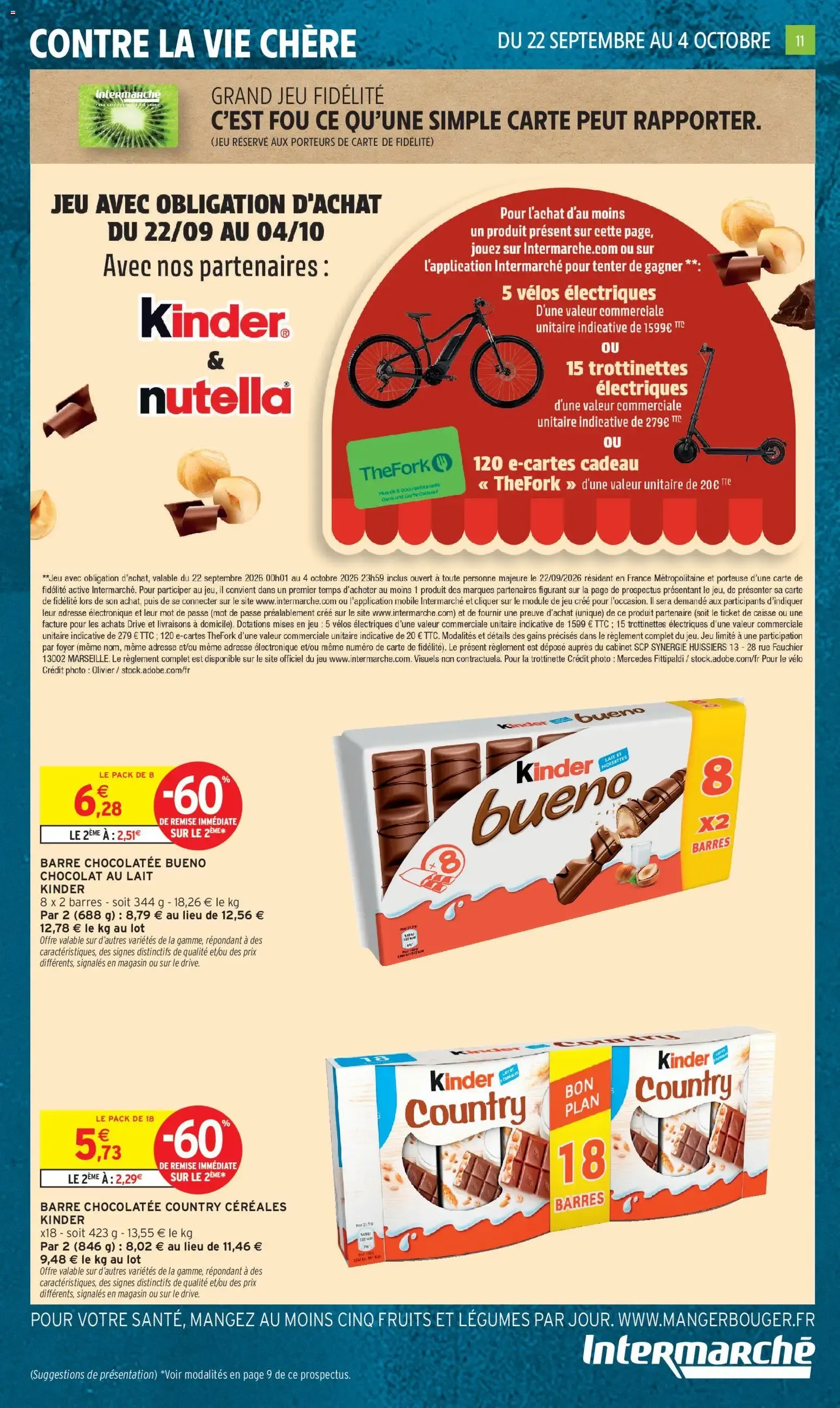 Intermarché catalogue à partir du 22/09/2026 - promo en ligne du 22 septembre au 4 octobre 2026 - Catalogue page 11