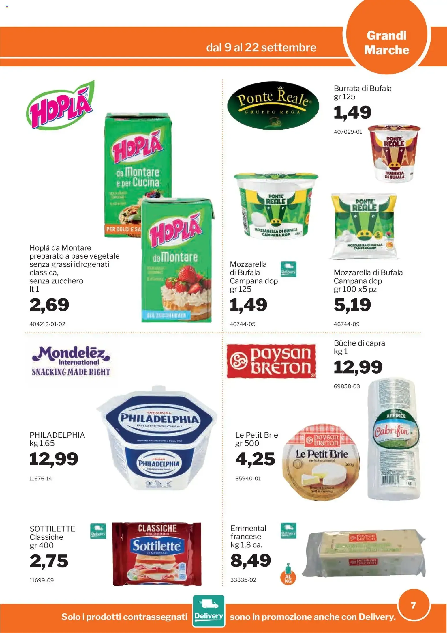 Promozioni GrosMarket da 9 settembre a 22 settembre di 2026 - Pagina del volantino 7
