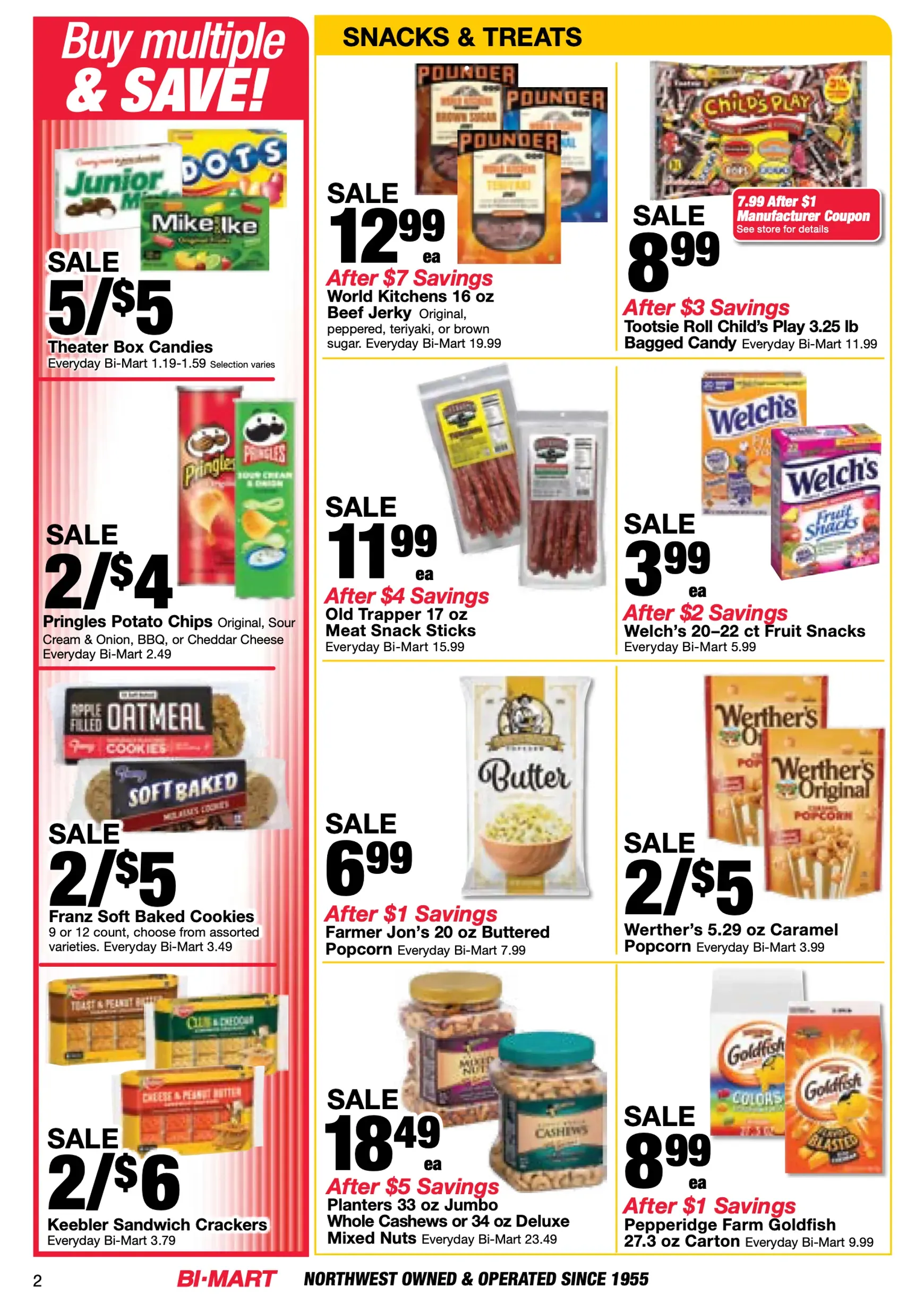 Weekly ad Current Bi-Mart leaflet valid from Tuesday 07/28/2026 to Monday 08/17/2026 from July 28 to August 17 2026 - Page 2