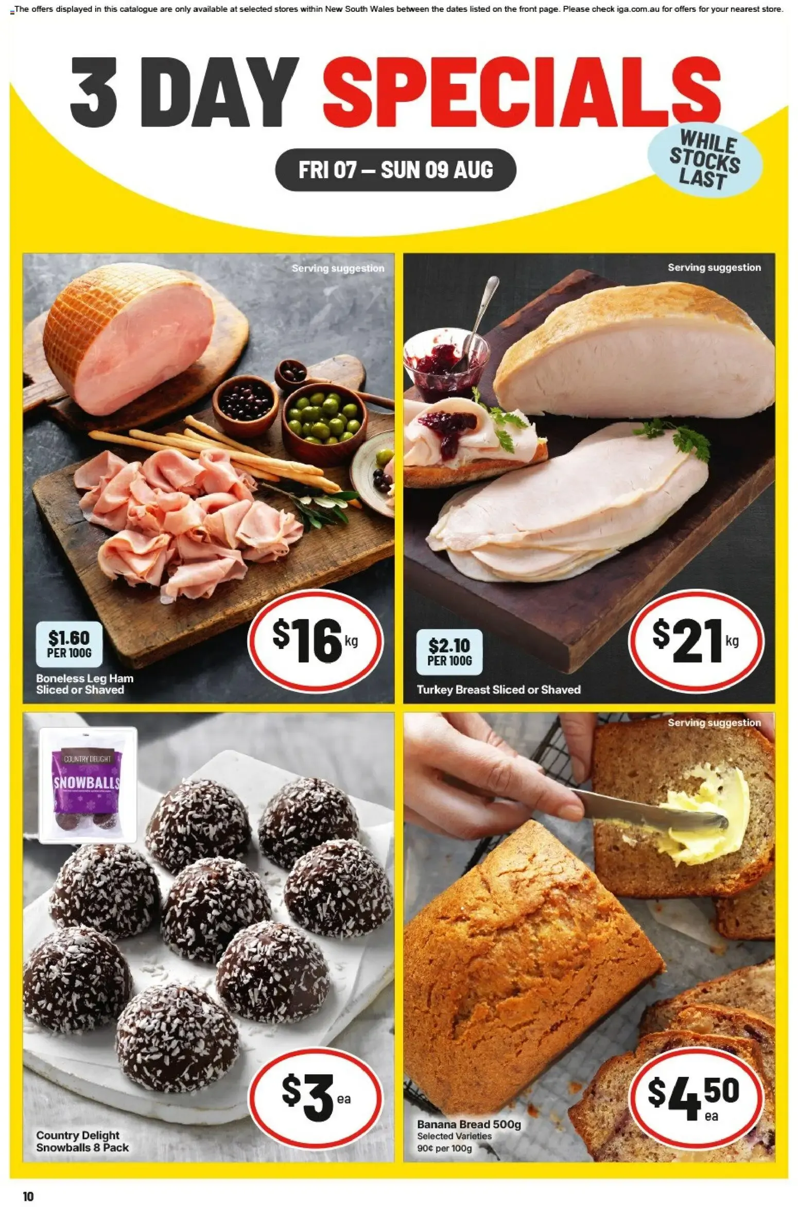3 DAY SPECIALS - Catalogue valid from 7 August to 9 August 2026 - page 2