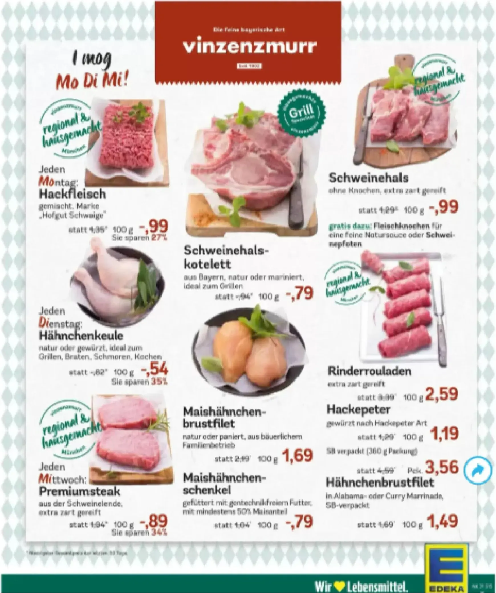 Edeka - Wochenangebote Prospekt von 27. Juli bis 1. August 2026 - Prospekt seite 17