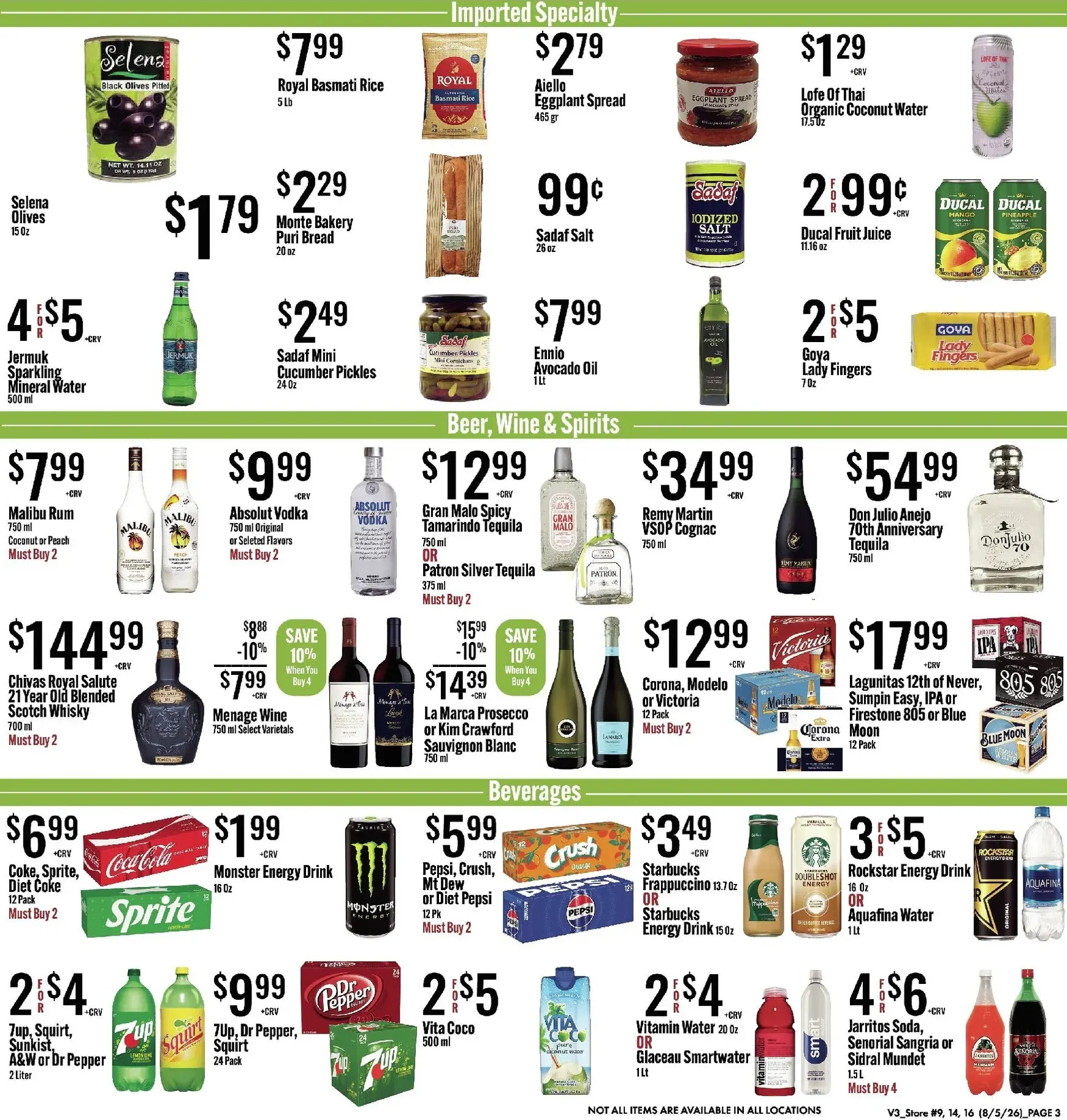 Weekly ad JONS fresh marketplace Weekly Specials from August 5 to August 11 2026 - Page 3