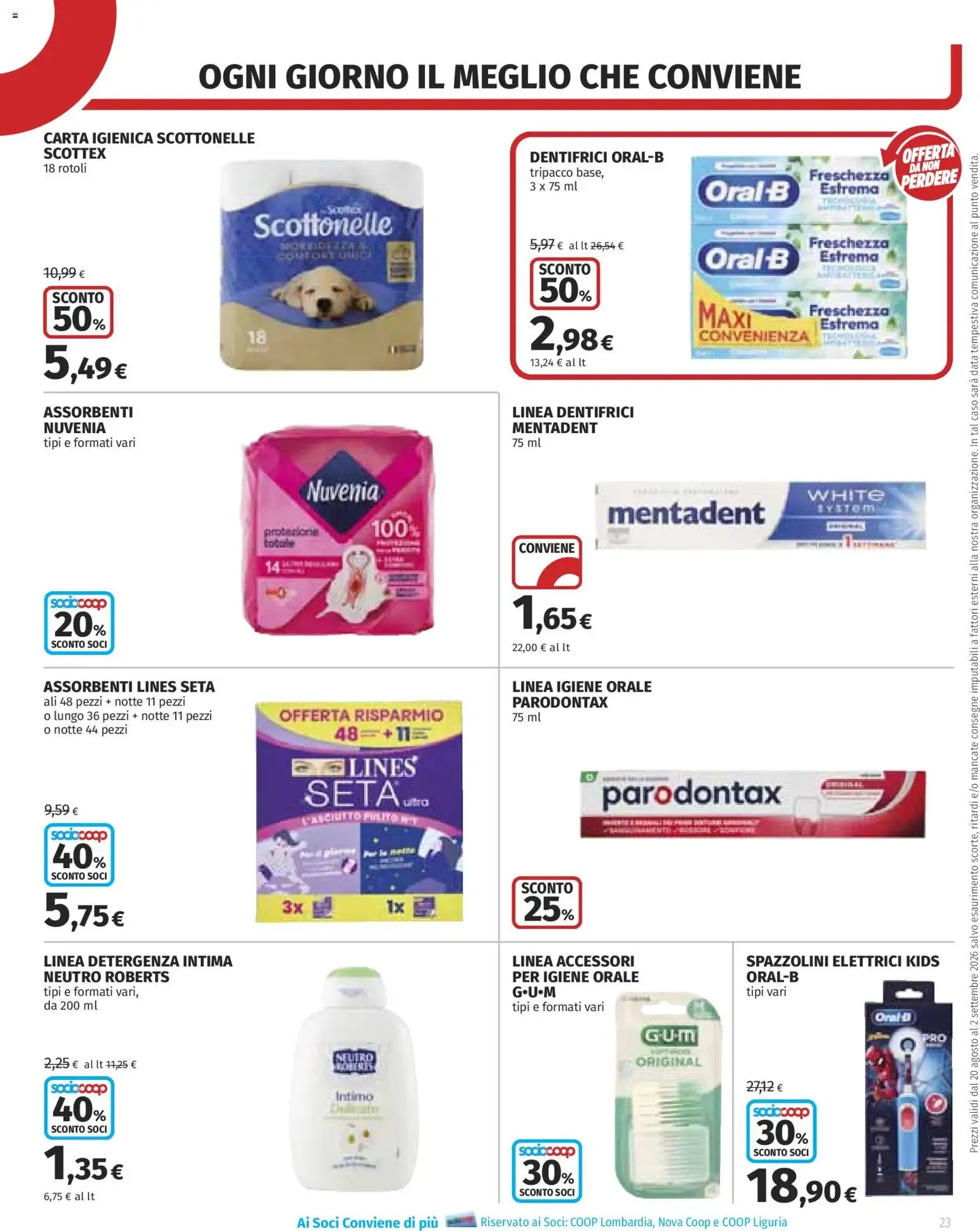 EXTRA OFFERTE - Coop Superstore da 20 agosto a 2 settembre di 2026 - Pagina del volantino 23