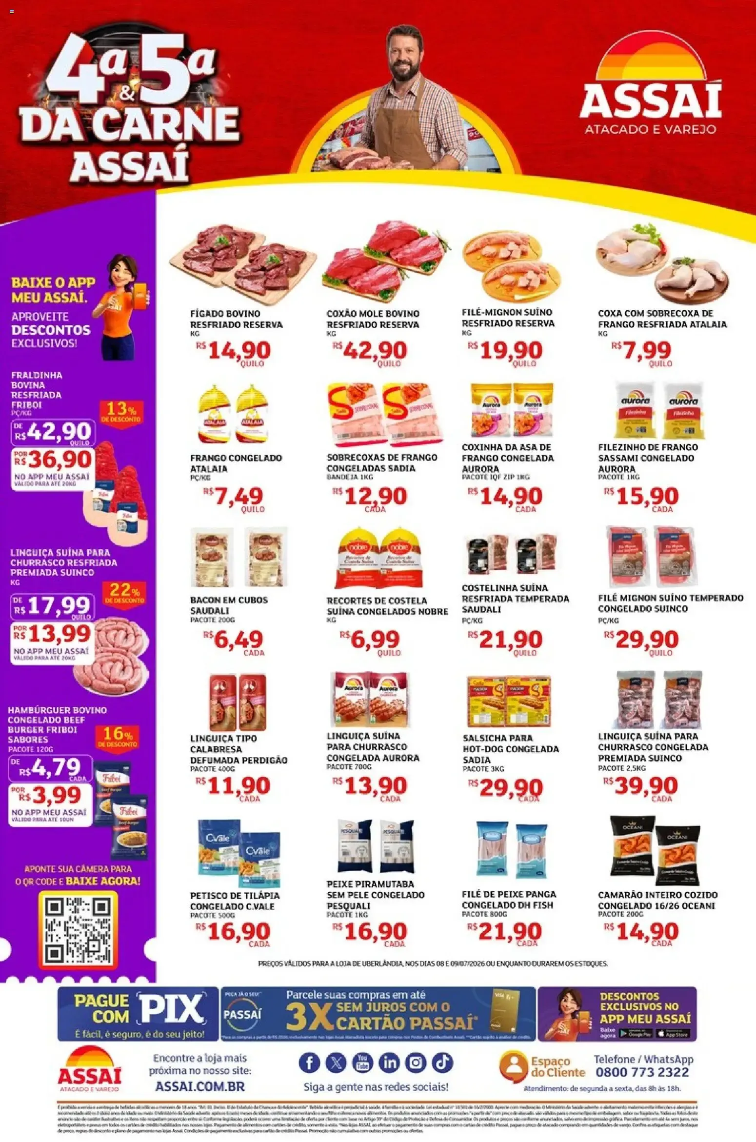 Encarte de Assaí Atacadista ofertas - MG de 08/07/2026 | Promoções Online 8 de julho até 9 de julho 2026 - Pagina 2