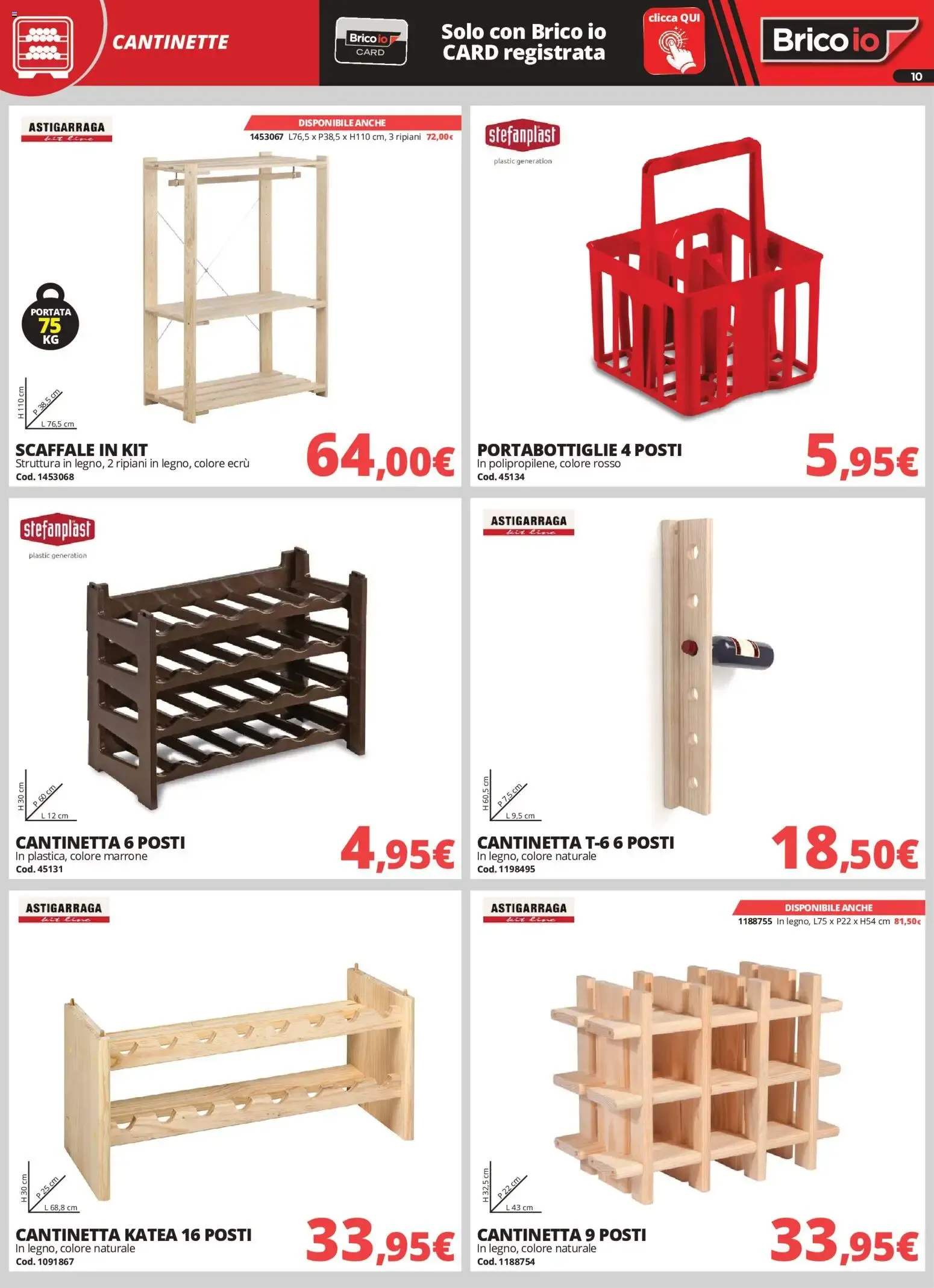 Nuovo Brico io volantino Sistemazione dal 28/09/2026 > offerte anteprima 🛍️ da 28 settembre a 2 novembre di 2026 - Pagina del volantino 10