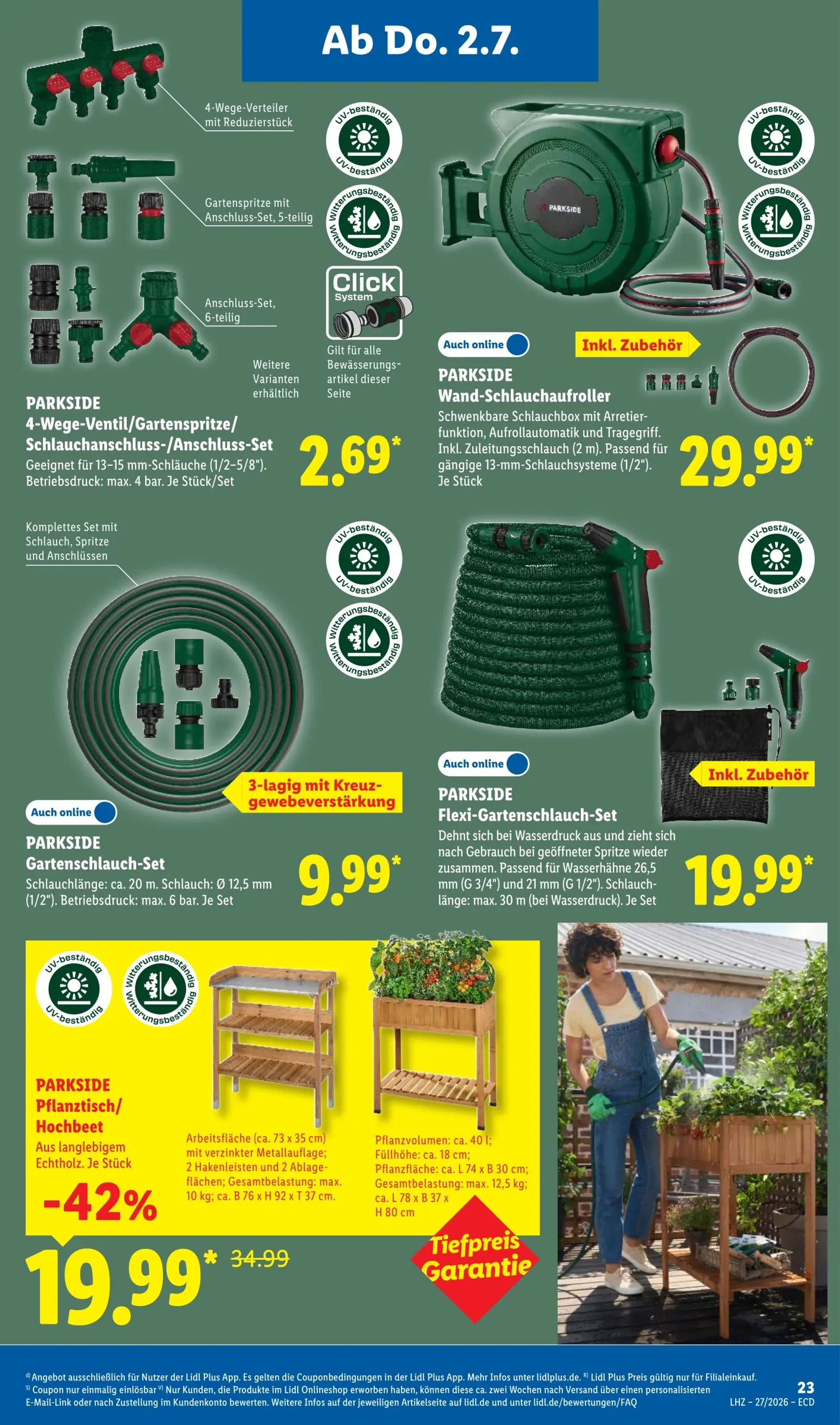 Lidl - Angebot der Woche Prospekt – von Montag 29.06.2026 bis Samstag 04.07.2026 von 29. Juni bis 4. Juli 2026 - Prospekt seite 19