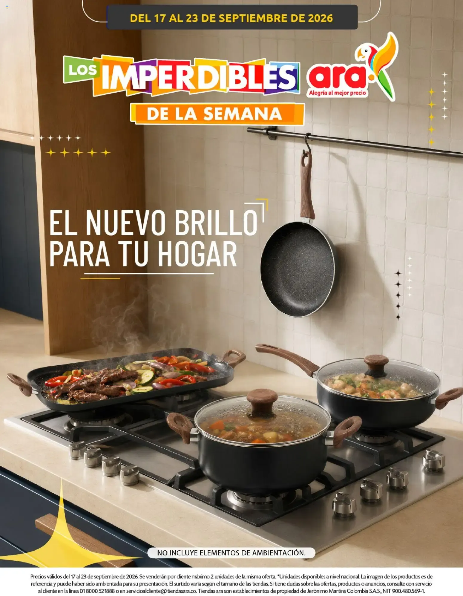 Catalogo de Ara - Los Imperdibles de la semana desde el 17/09/2026 > Revistas Septiembre 17 de septiembre al 23 de septiembre 2026 - Pag 1