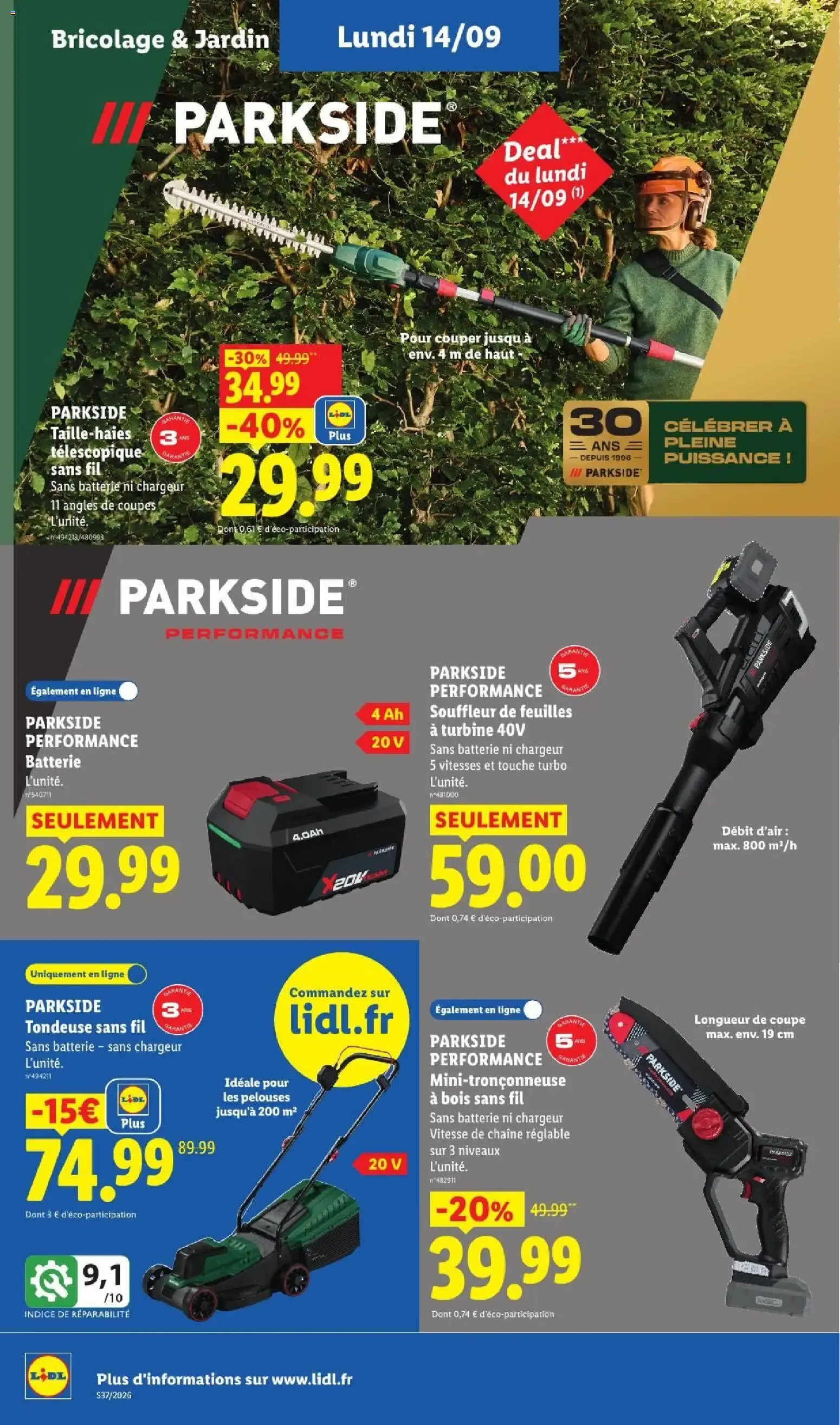 Catalogue LIDL du 10/09/2026 | Promo prospectus en ligne du 10 septembre au 16 septembre 2026 - Catalogue page 40