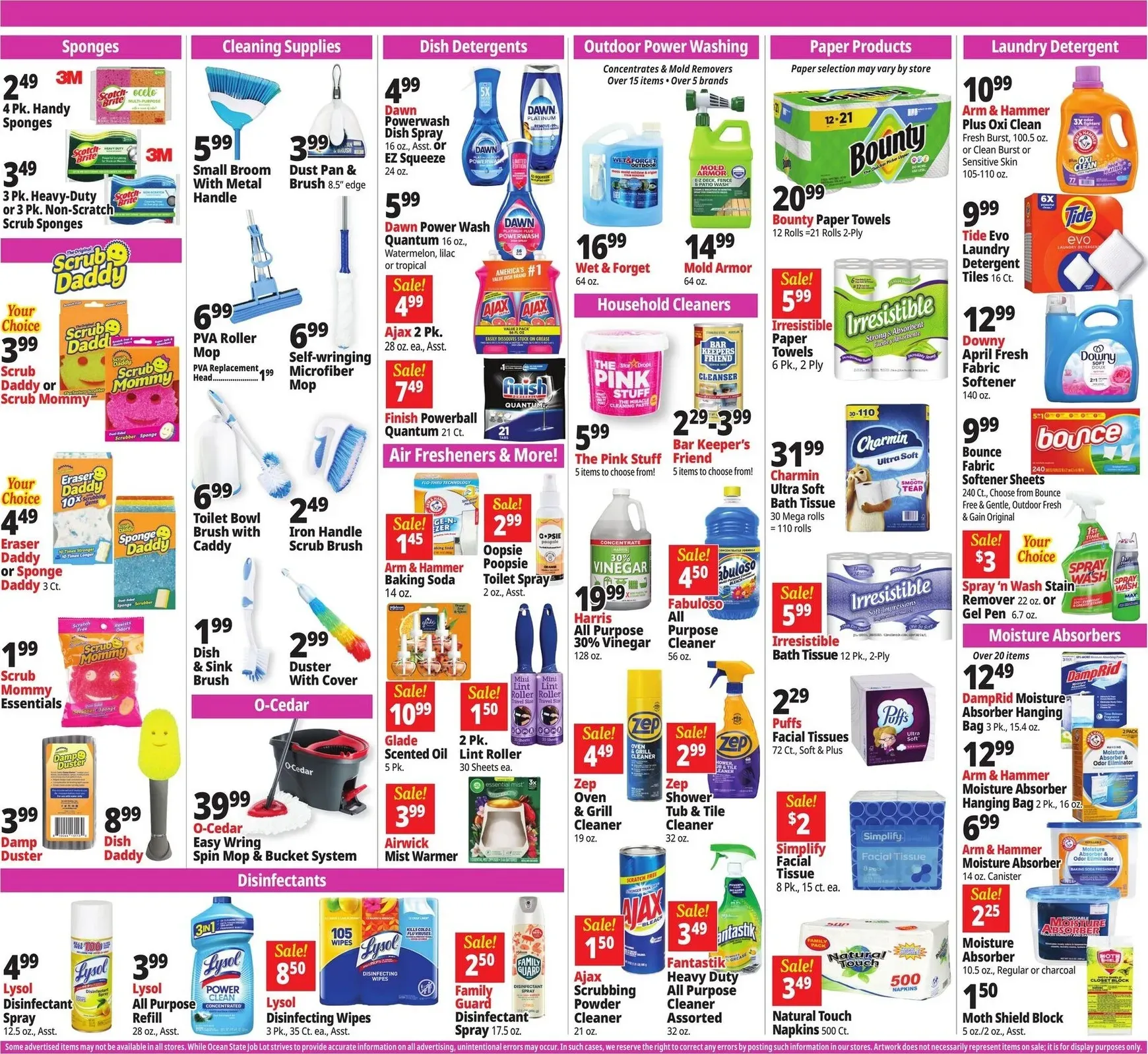 Weekly ad Current Ocean State Job Lot leaflet valid from Thursday 08/06/2026 to Wednesday 08/12/2026 from August 6 to August 12 2026 - Page 19