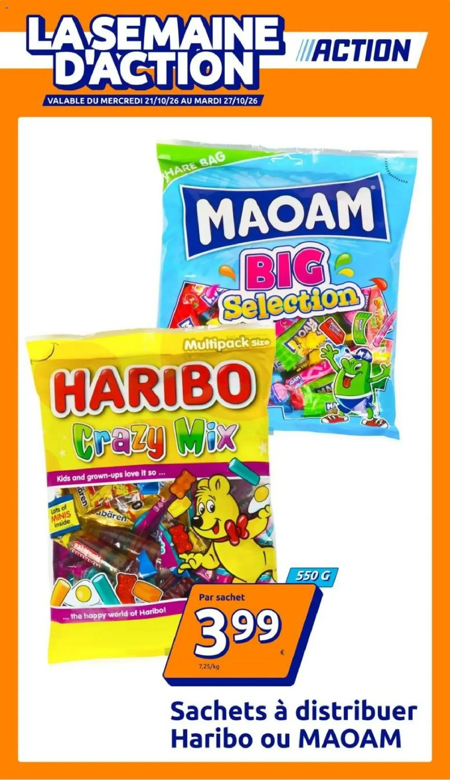 Action catalogue à partir du 21/10/2026 - promo en ligne