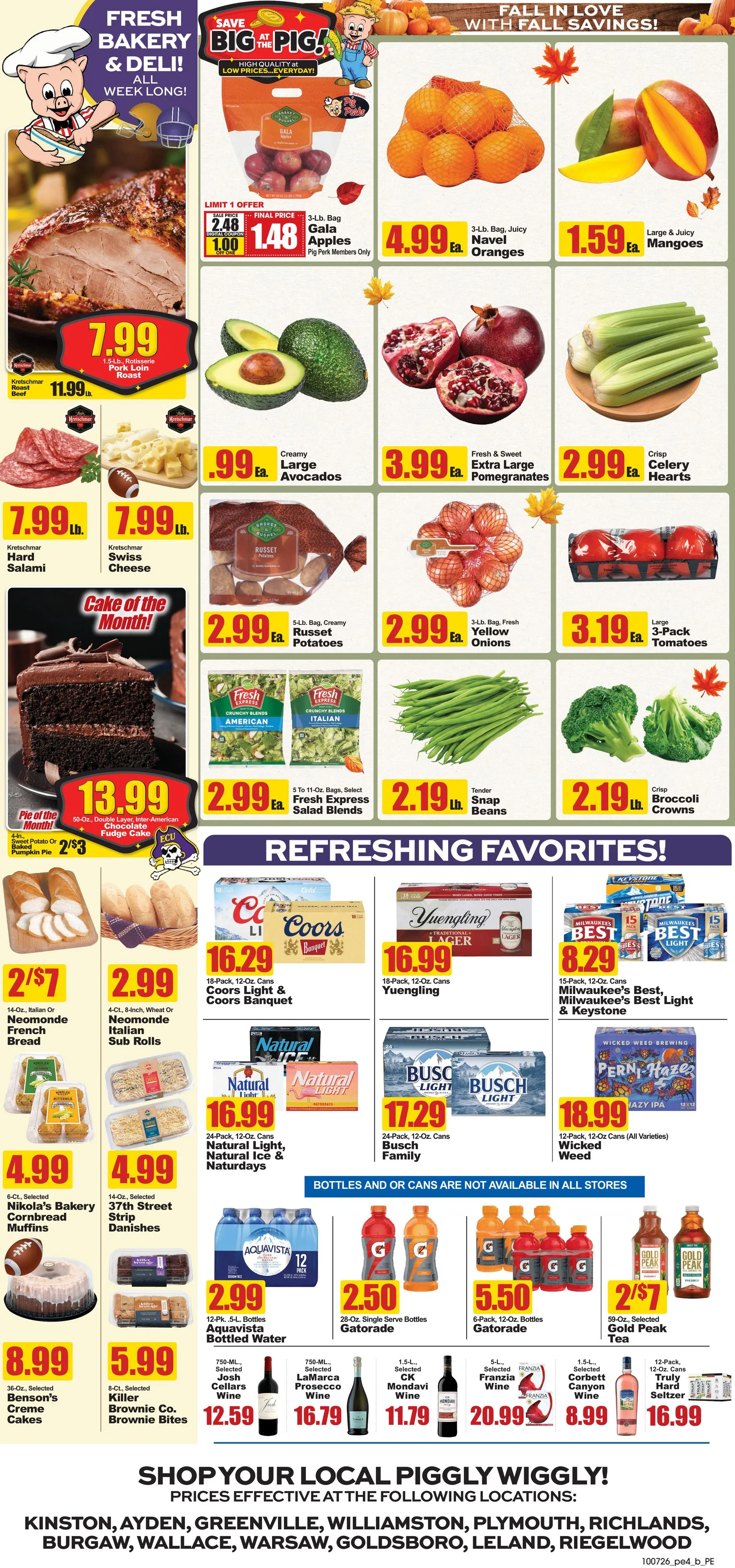 Weekly ad Current Piggly Wiggly leaflet valid from Wednesday 10/07/2026 to Tuesday 10/13/2026 from October 7 to October 13 2026 - Page 4