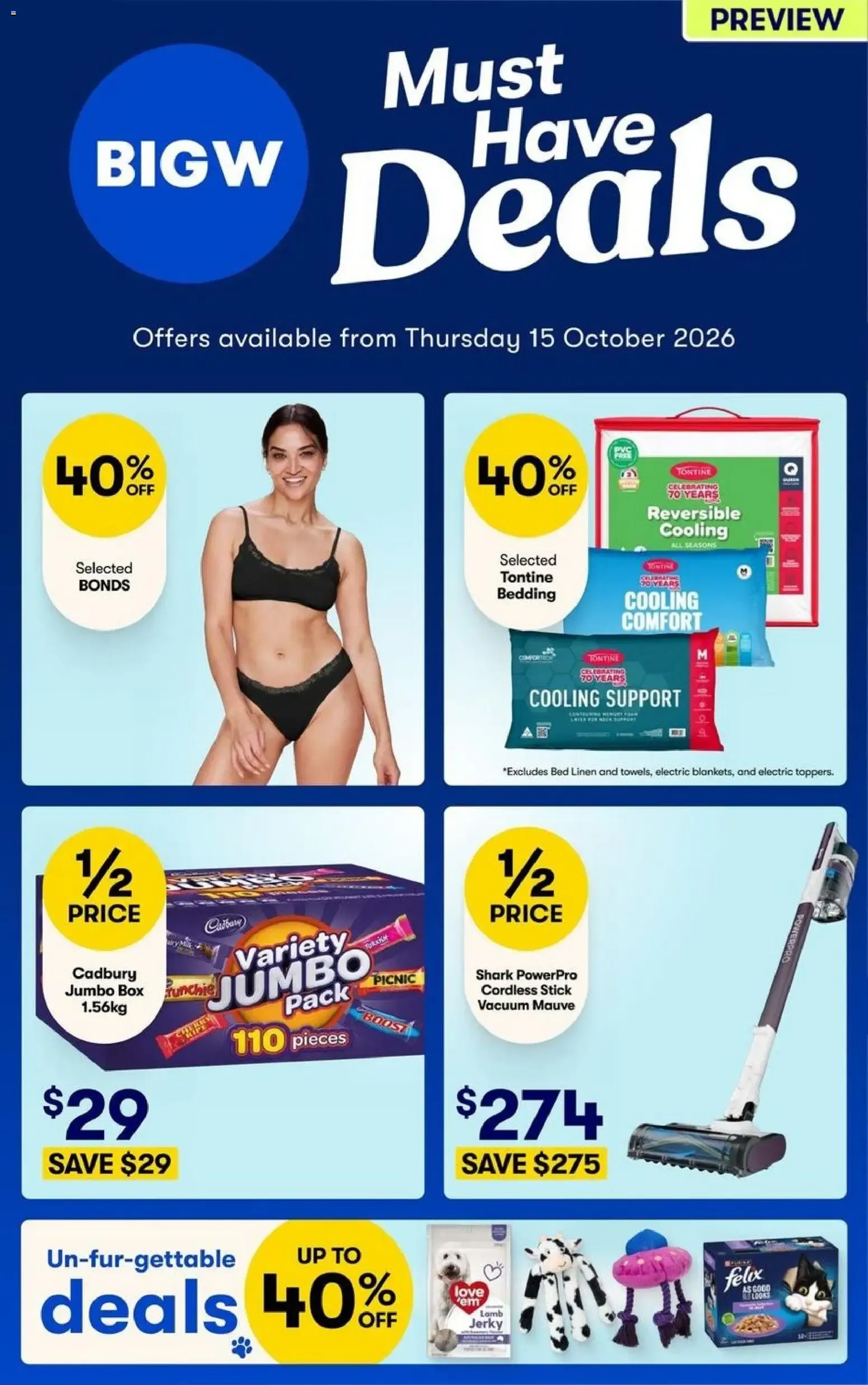 Big W catalogue valid from 15/10/2026 > Online Australia - Catalogue valid from 15 October to 28 October 2026 - page 1