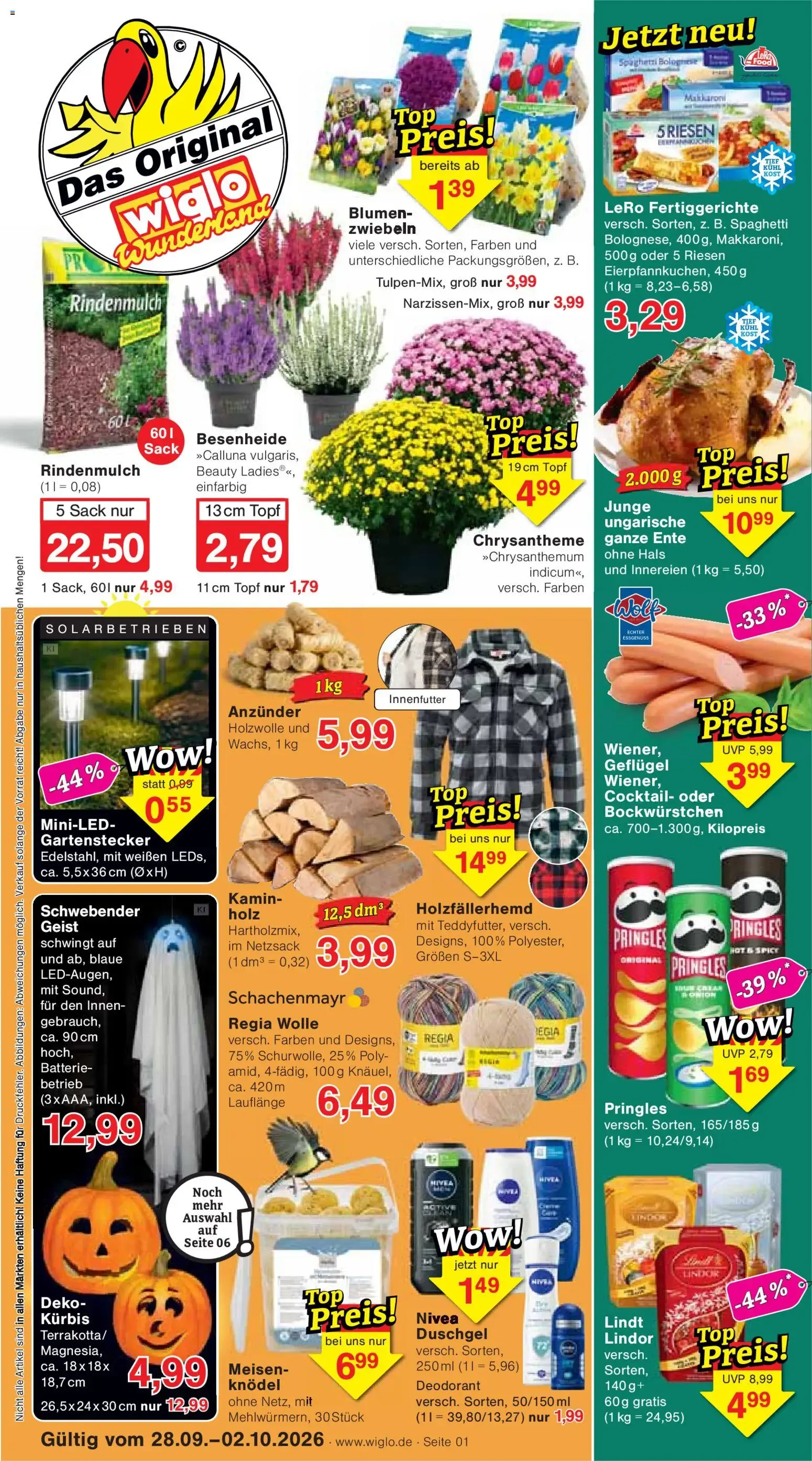 Wiglo Wunderland Prospekt vom 28.09.2026 – Angebote online