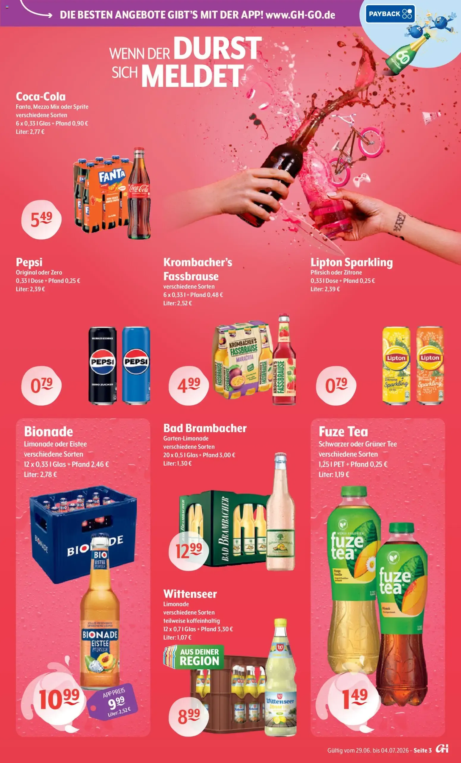 Jubiläumsdeals für dich! von 29. Juni bis 4. Juli 2026 - Prospekt seite 3