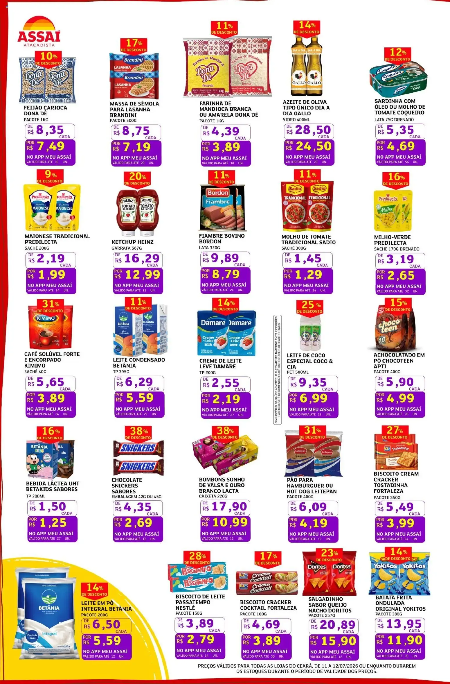 Encarte de Assaí Atacadista ofertas - CE de 11/07/2026 | Promoções Online 11 de julho até 12 de julho 2026 - Pagina 2