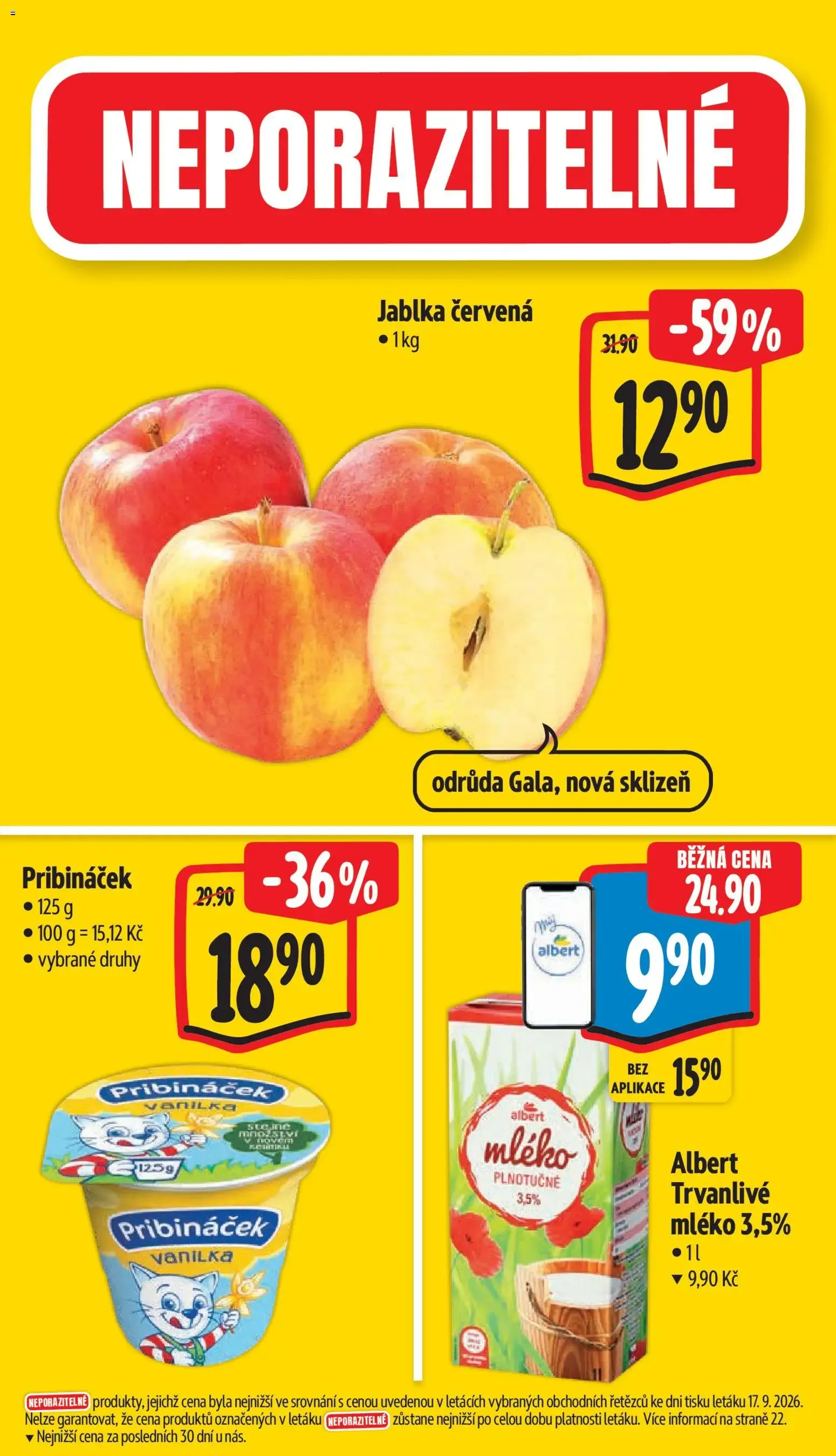 Albert leták - Supermarket - Frenštát pod Radhoštěm od 23.09.2026 - Akční leták - 23. září 29. září 2026 - Page 3