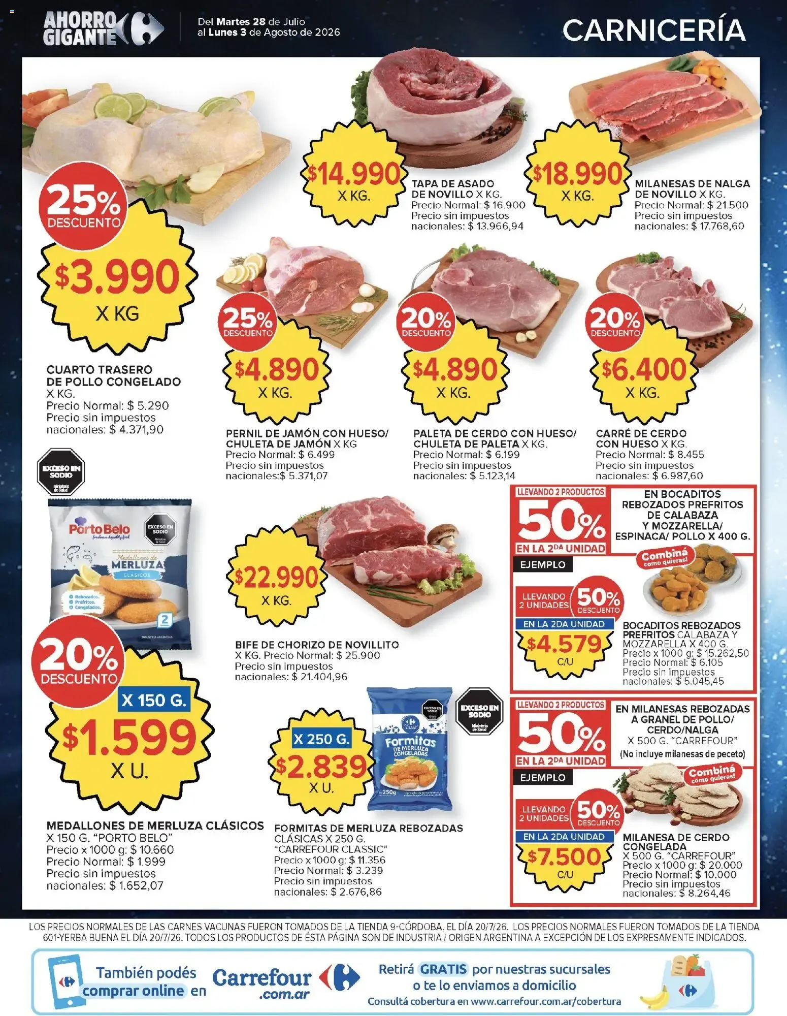 Ofertas de Carrefour Market catálogo del 28/07/2026 - 03/08/2026 28 de julio al 3 de agosto 2026 - Página 3 del catálogo