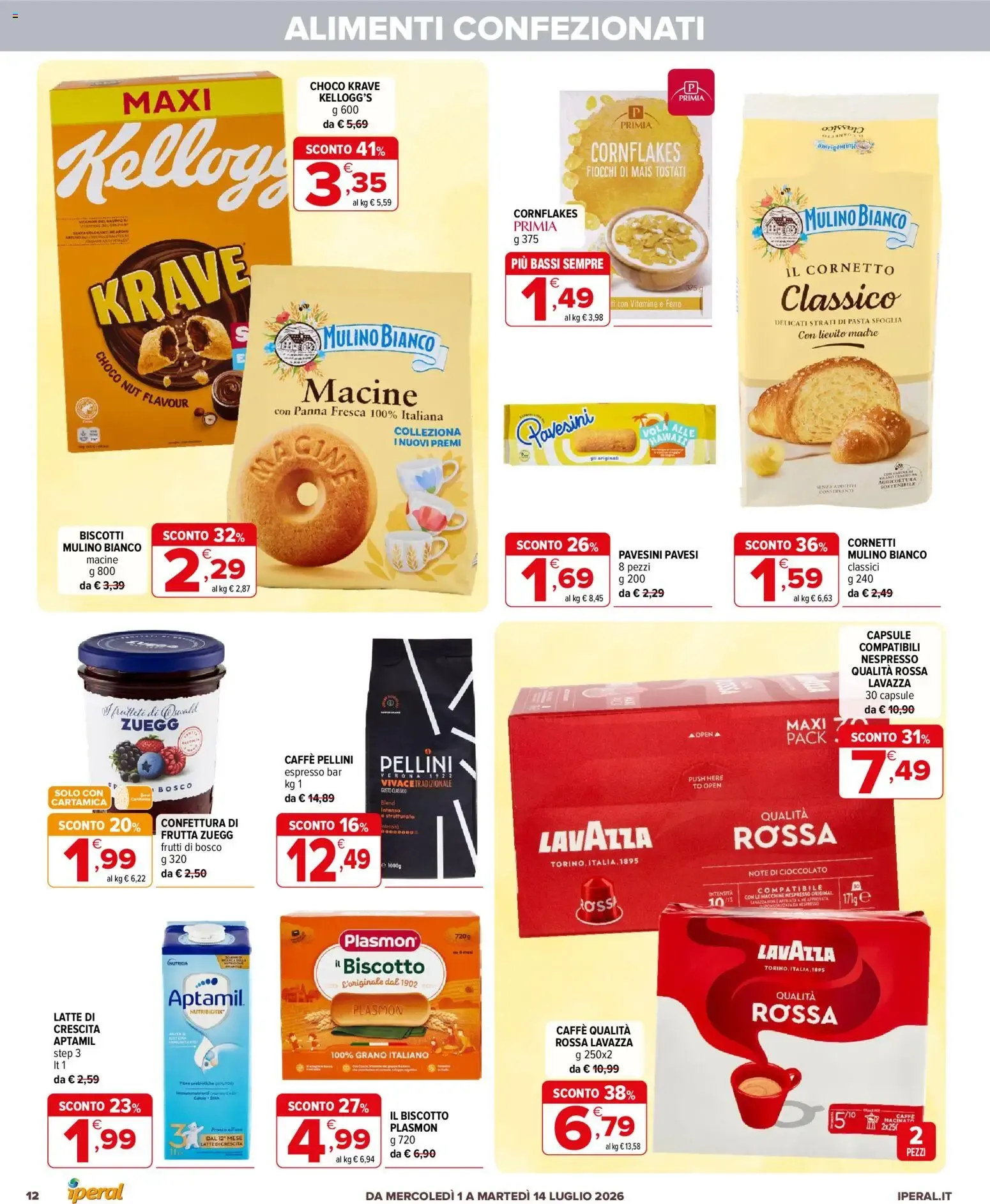 Nuovo Iperal volantino dal 01/07/2026 > offerte anteprima 🛍️ da 1 luglio a 14 luglio di 2026 - Pagina del volantino 12