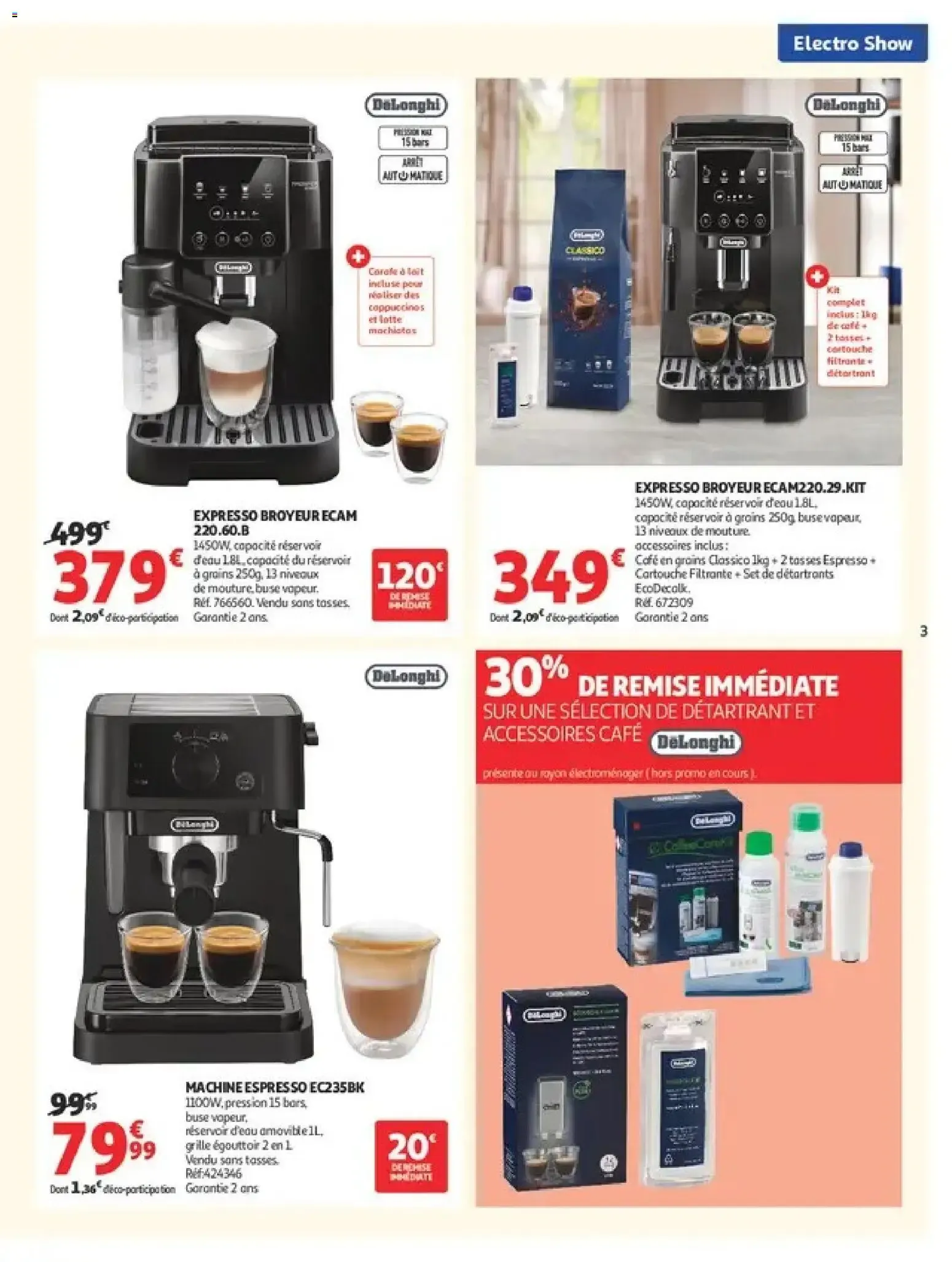 Auchan Electroshow à partir du 01/09/2026 - promo en ligne du 1 septembre au 13 septembre 2026 - Catalogue page 3