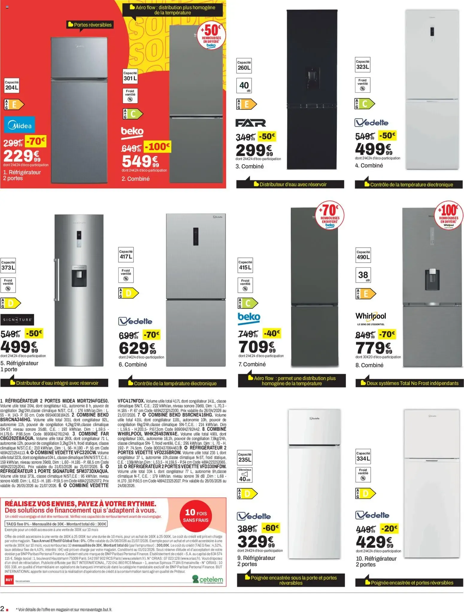 BUT Soldes du 23 juin au 27 juillet 2026 - Catalogue page 2
