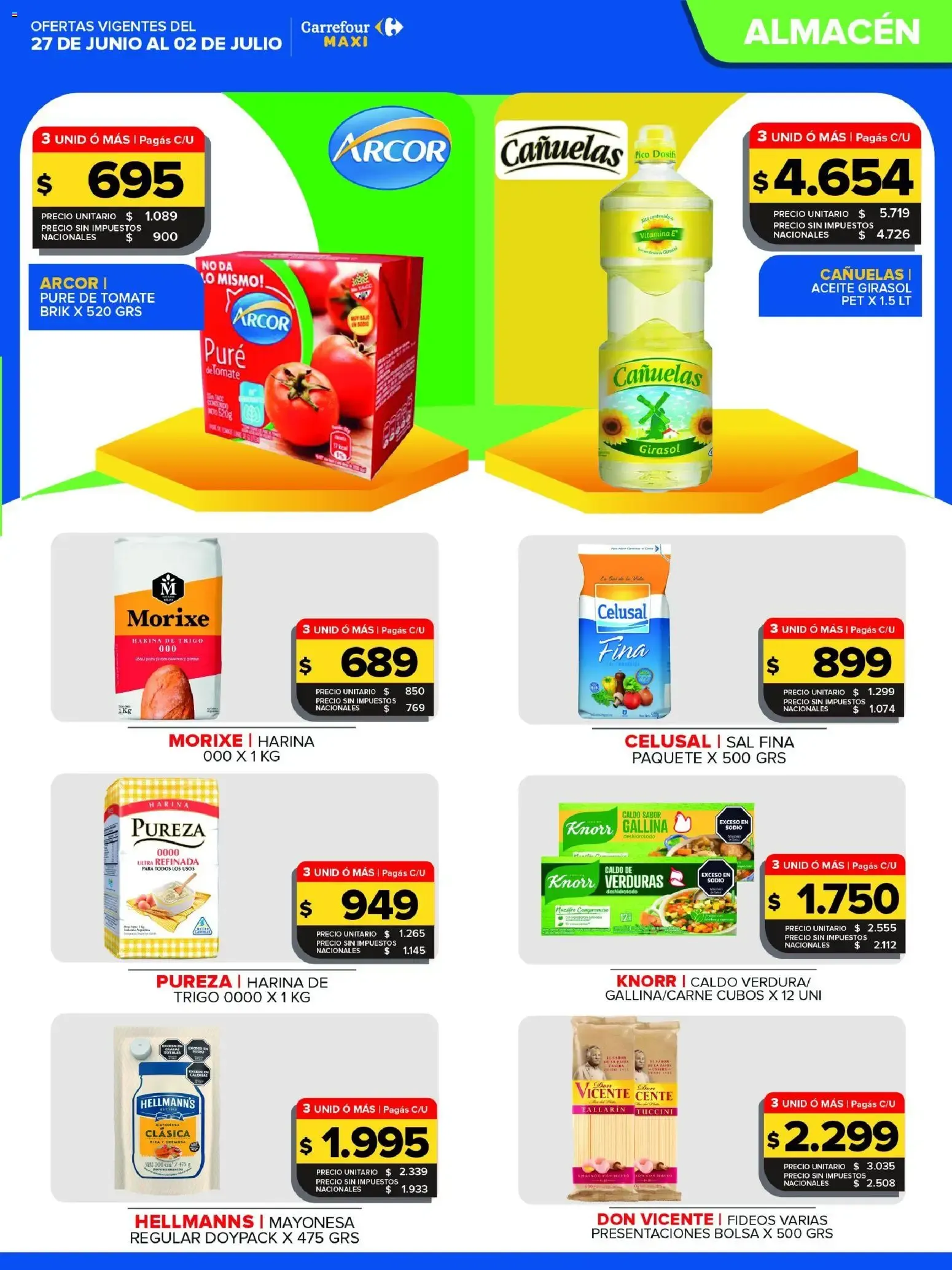 Ofertas de Carrefour Maxi catálogo del 27/06/2026 - 02/07/2026 27 de junio al 2 de julio 2026 - Página 6 del catálogo