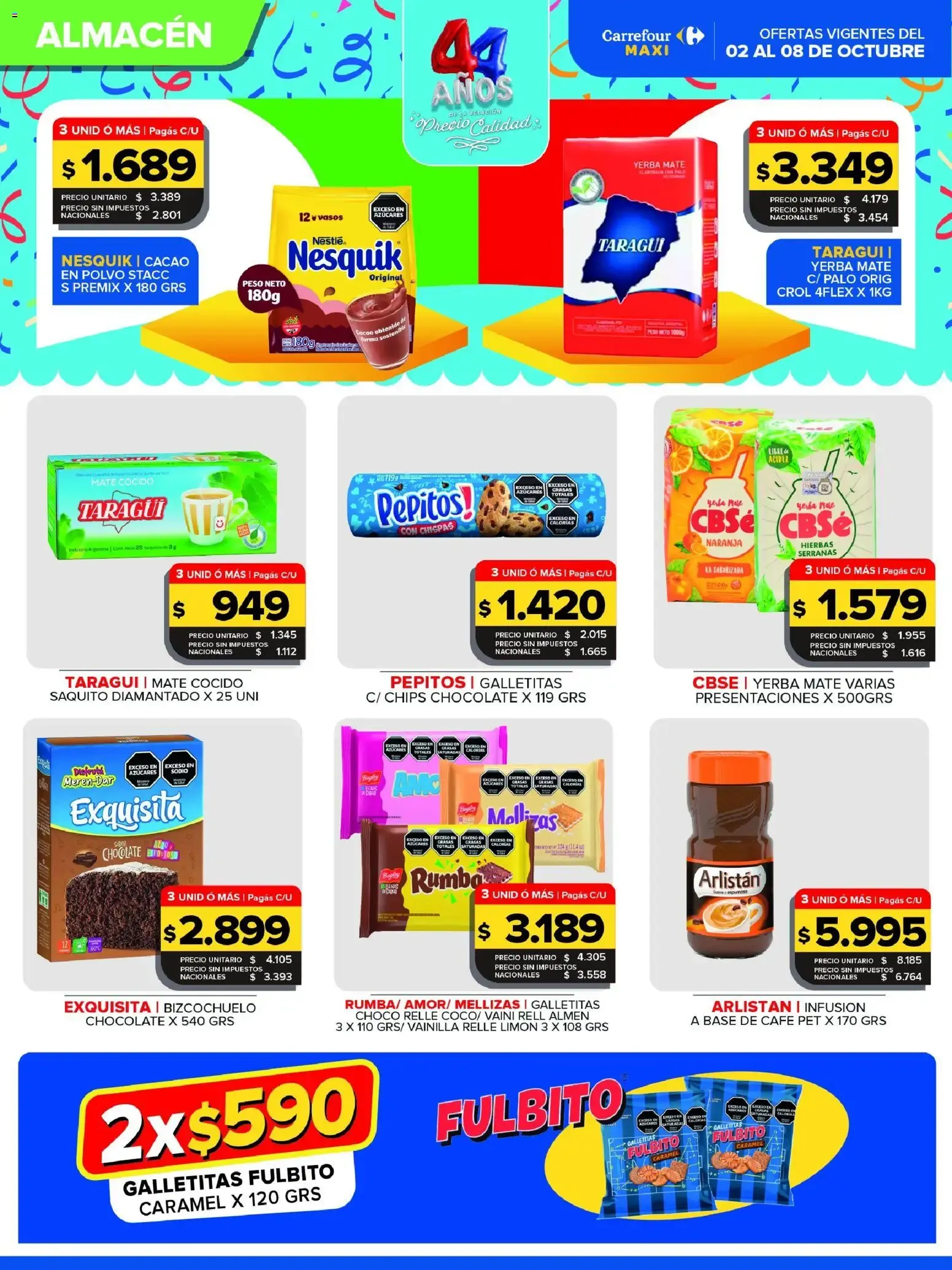 Ofertas de Carrefour Maxi catálogo del 02/10/2026 - 08/10/2026 2 de octubre al 8 de octubre 2026 - Página 8 del catálogo