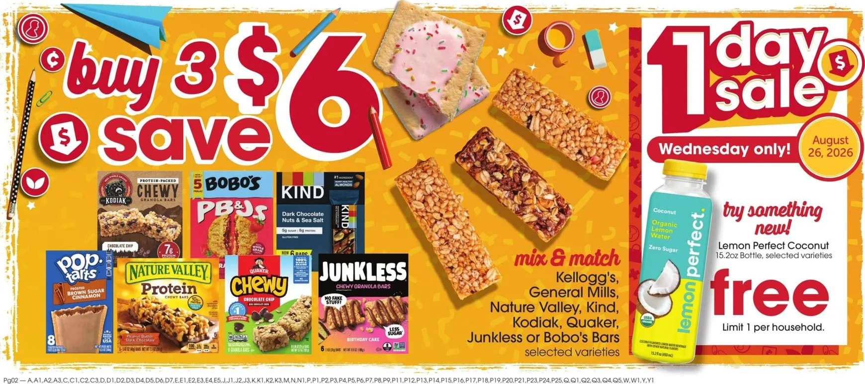 Weekly promotion Current Giant Eagle leaflet valid from Thursday 08/20/2026 to Wednesday 08/26/2026 spanning from August 20 to August 26 2026 - Page 3 for Catalogue 365