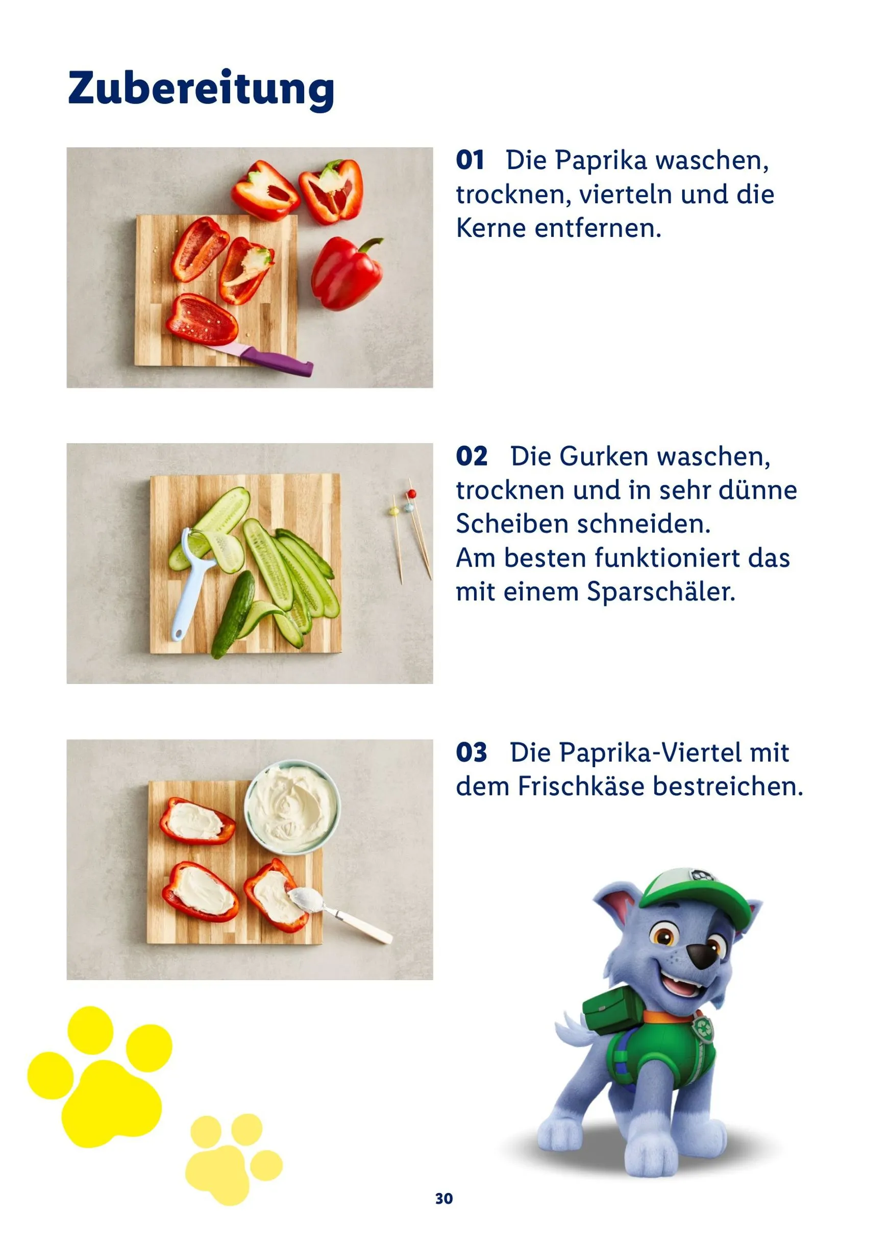 PAW Patrol Rezeptheft von 20. Juli bis 23. August 2026 - Prospekt seite 30