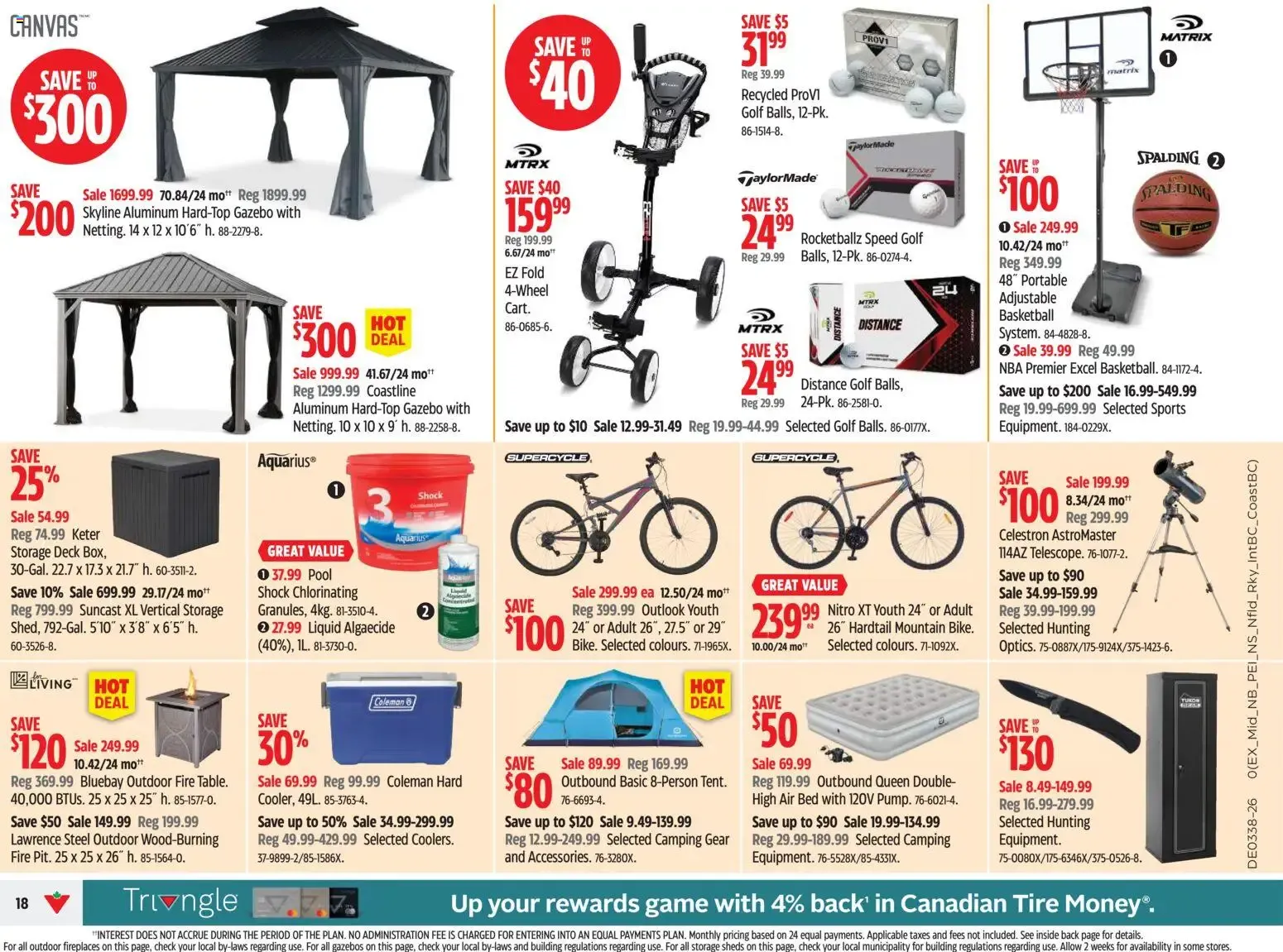 Canadian Tire weekly flyer from Sep 17, 2026 > weekly specials & deals from September 17 to September 24 2026 - flyer page 18