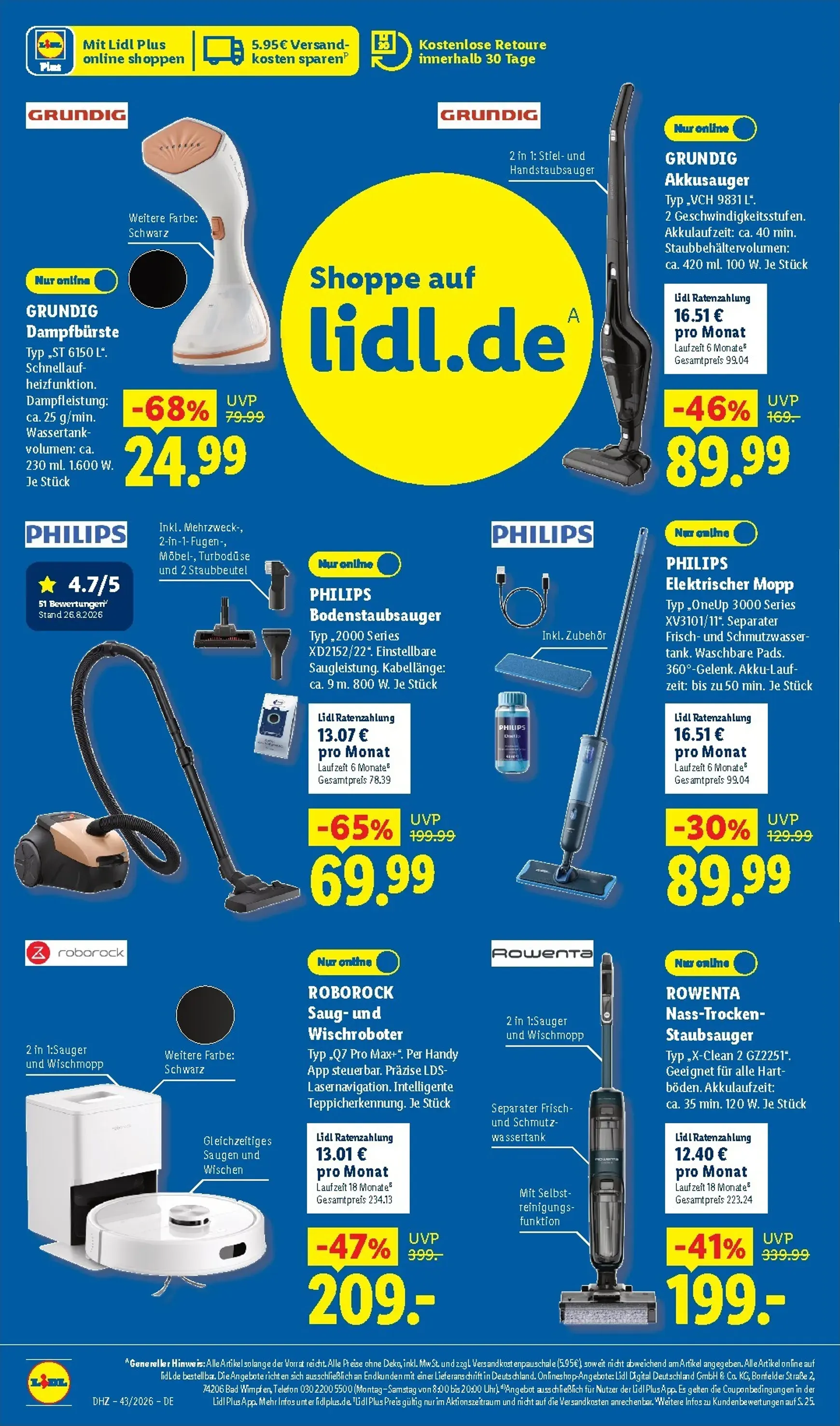 Lidl - Angebot der Woche Prospekt nächste Woche – von Montag 19.10.2026 bis Samstag 24.10.2026 von 19. Oktober bis 24. Oktober 2026 - Prospekt seite 16