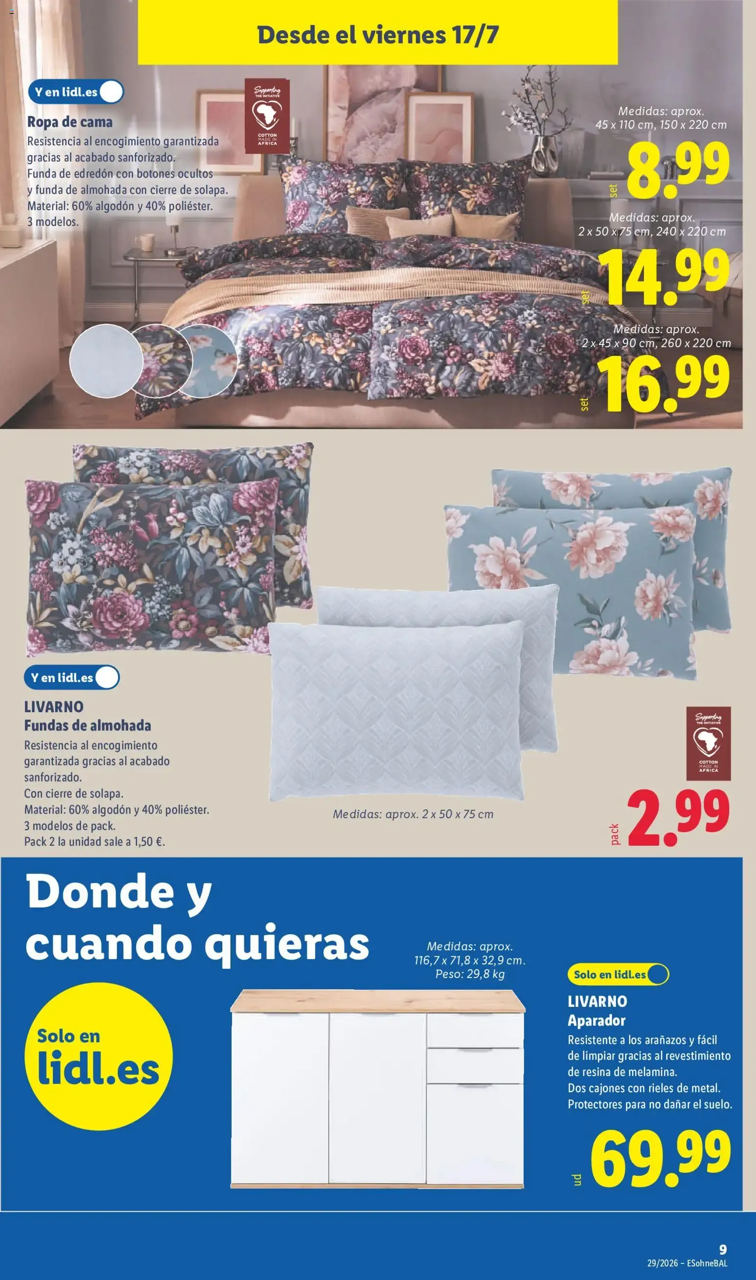 Catálogo de Lidl folleto de bazar del 13/07/2026 | Ofertas 13 de julio al 19 de julio 2026 - Página 23