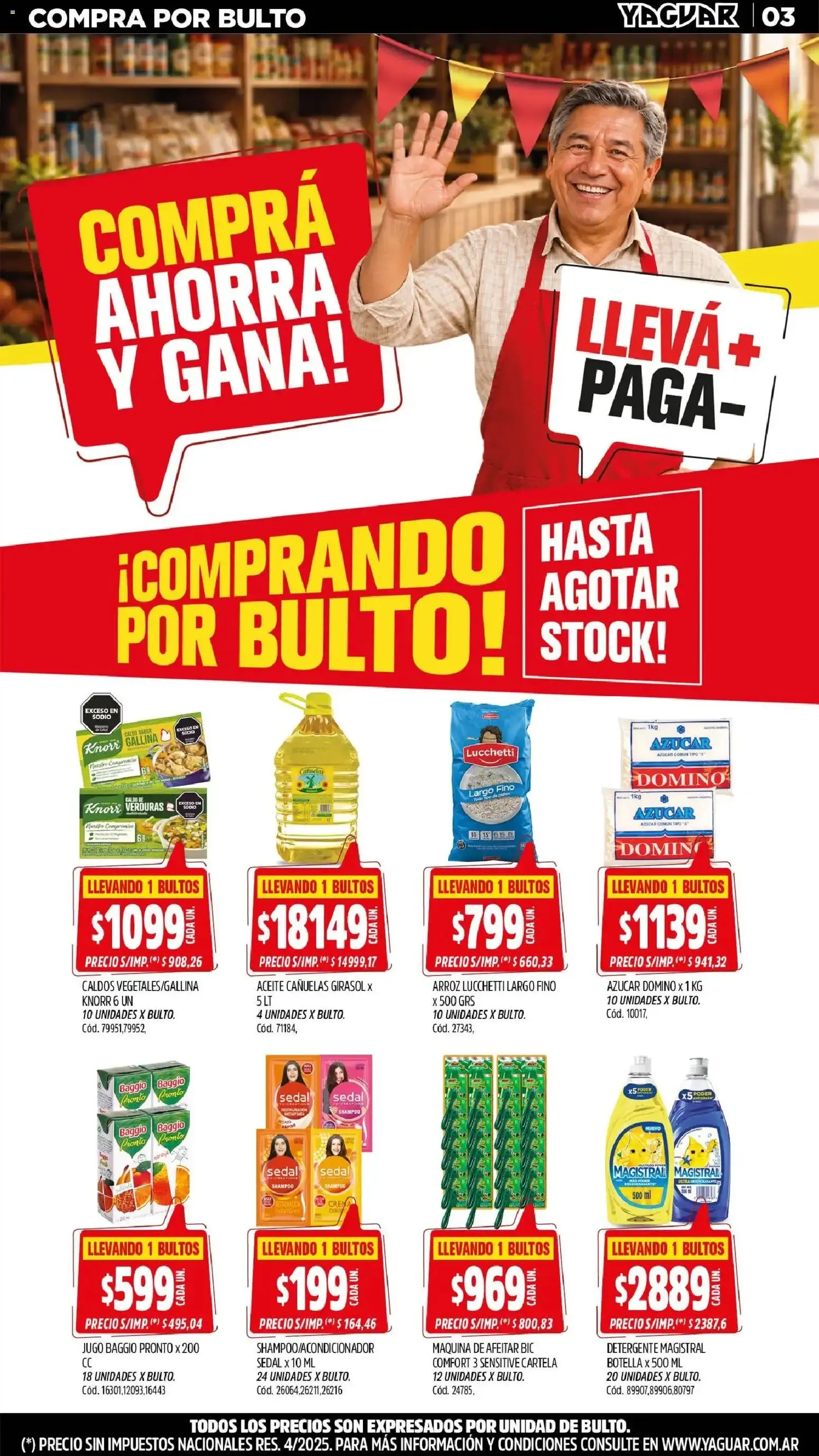 Ofertas de Mayorista Yaguar - Mes del Almacenero 31 de agosto al 6 de septiembre 2026 - Página 3 del catálogo