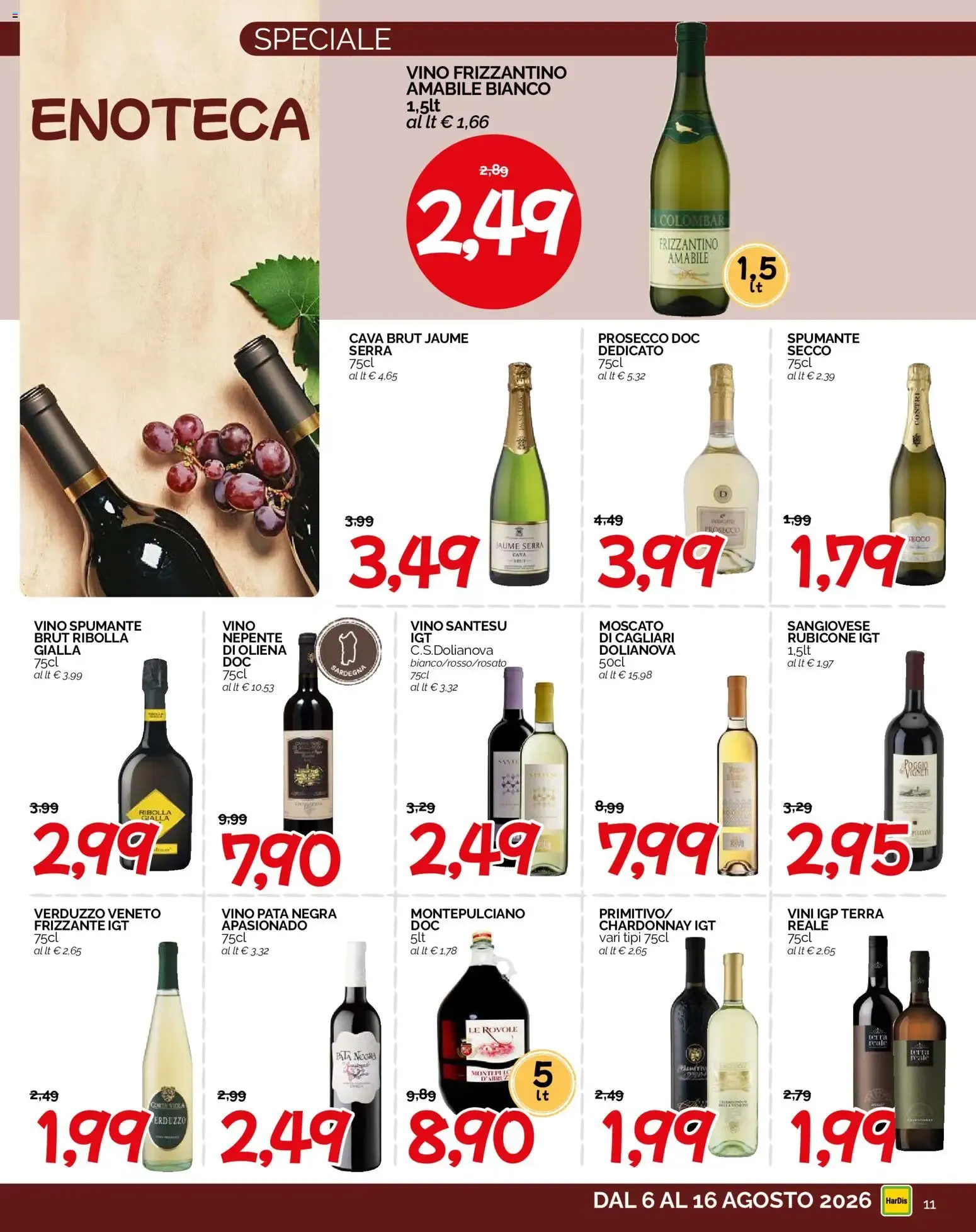 HarDis - Buon Ferragosto da 6 agosto a 16 agosto di 2026 - Pagina del volantino 11