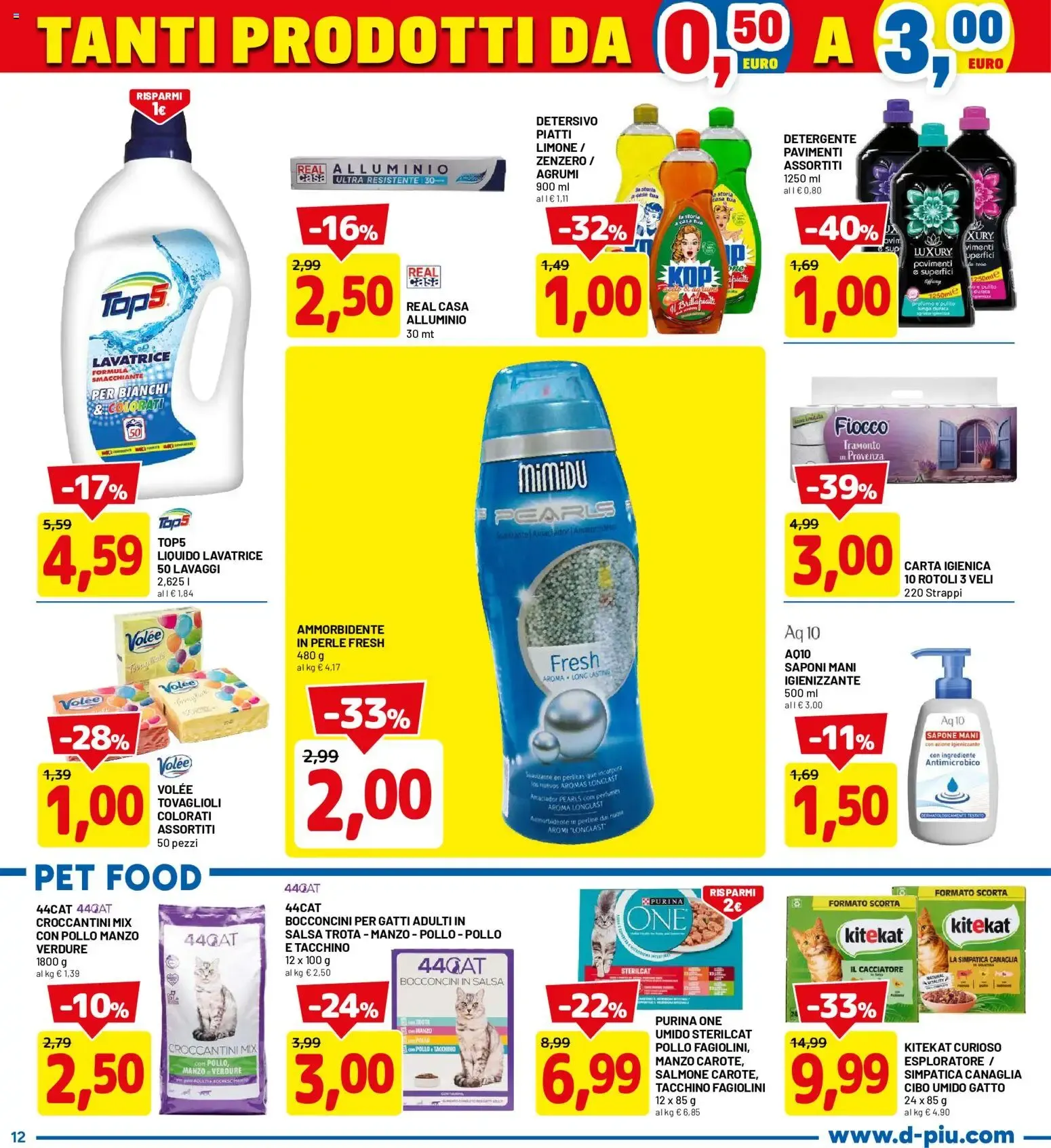 Nuovo D Più volantino dal 03/08/2026 > offerte anteprima 🛍️ da 3 agosto a 16 agosto di 2026 - Pagina del volantino 12