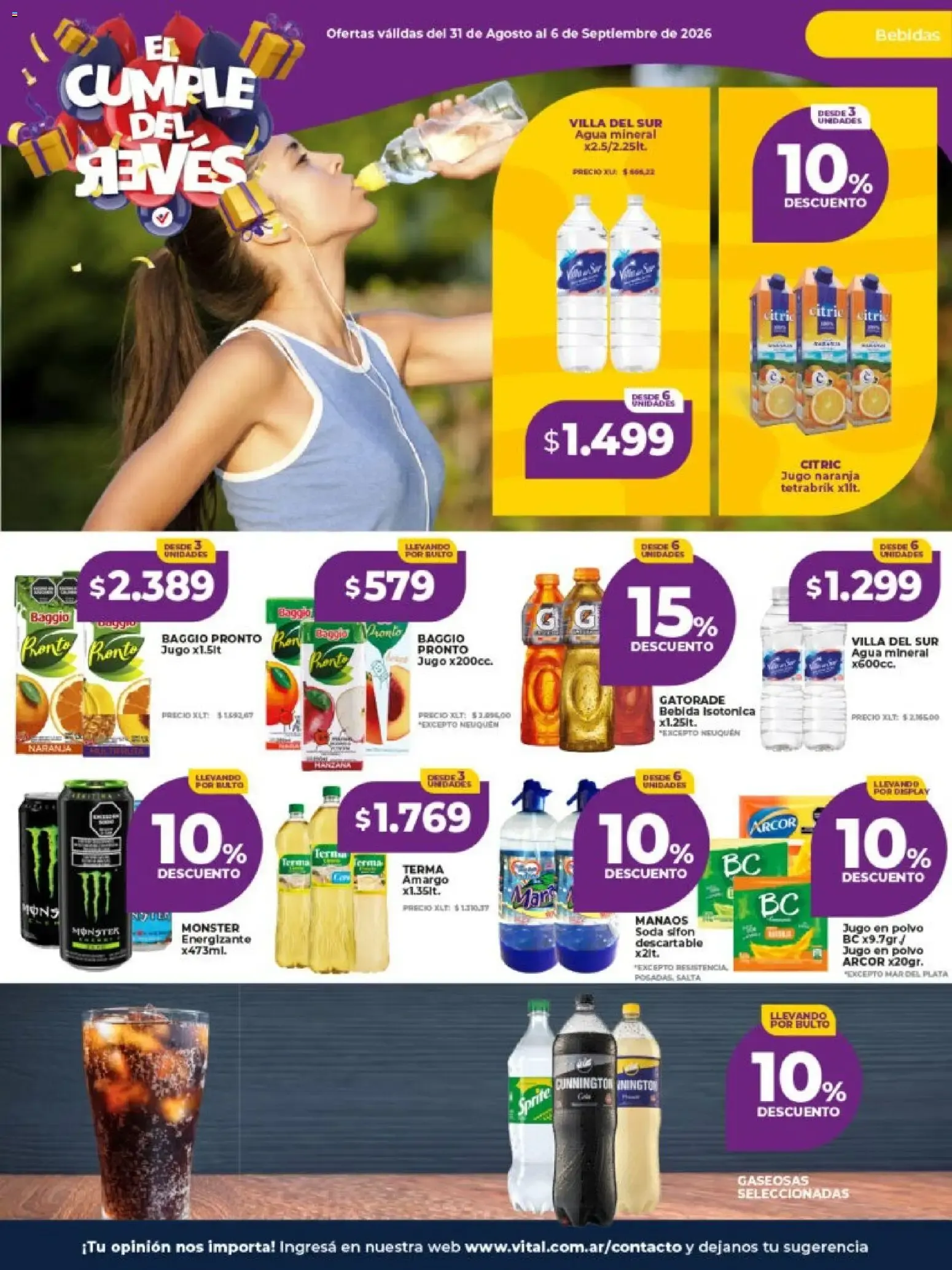 Ofertas de Vital - El Cumple del Reves 31 de agosto al 6 de septiembre 2026 - Página 17 del catálogo