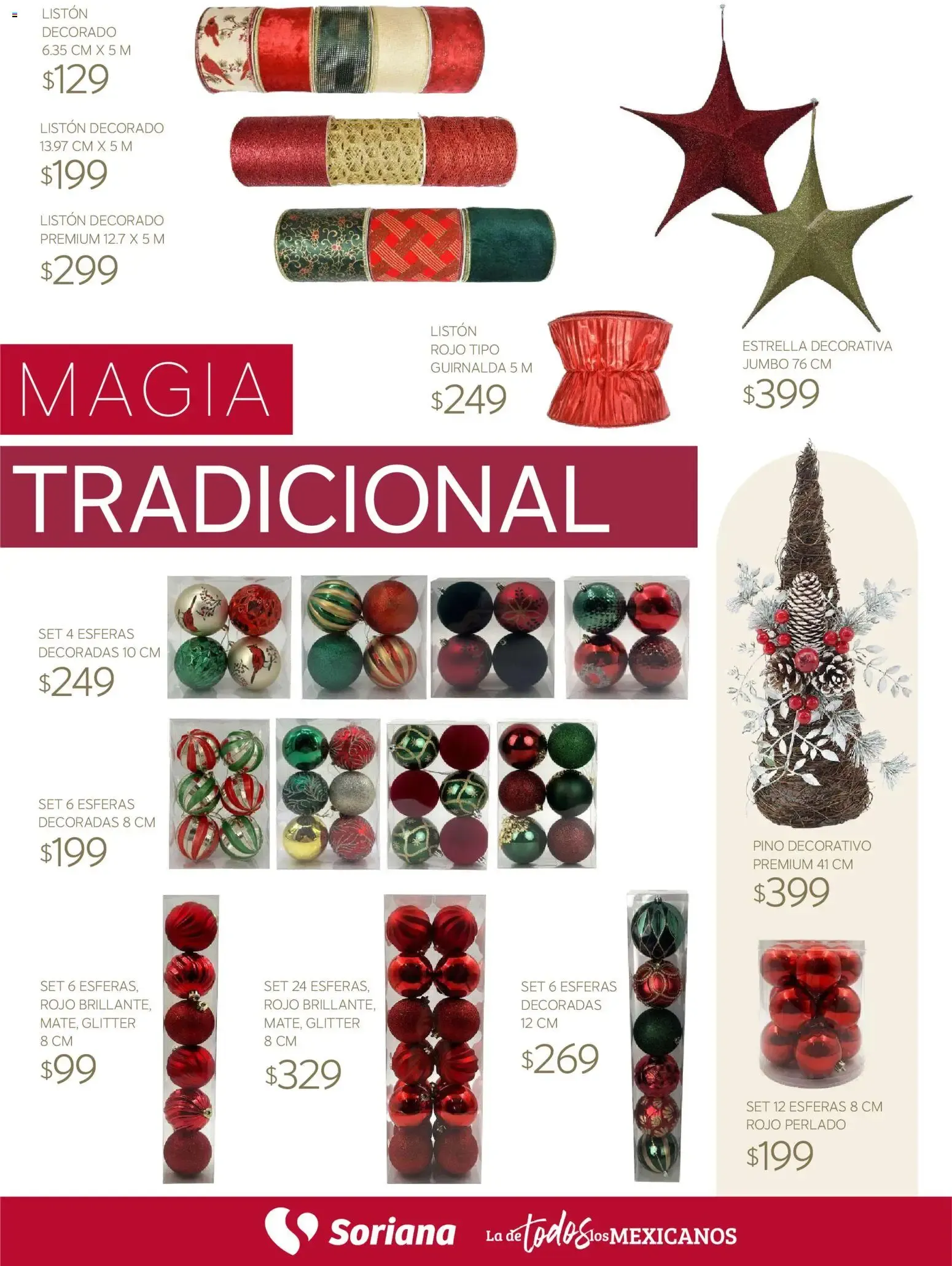 Catálogo de Decoración Navideña 2026 30 de septiembre al 11 de noviembre 2026 - Pagina 4