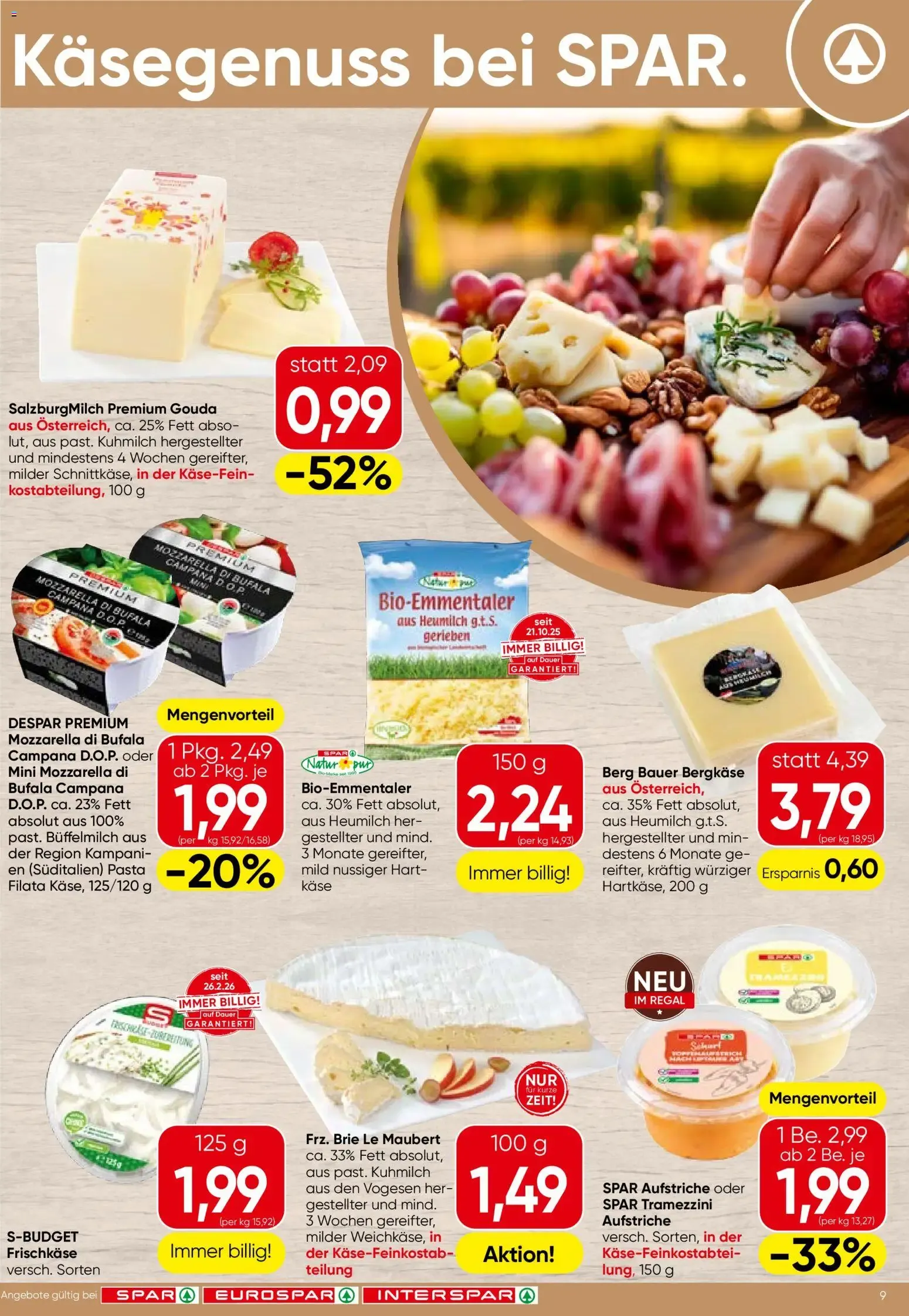SPAR - Ofertas Semanales von 18. Juni bis 30. Juni 2026 - Flugblätt seite  9