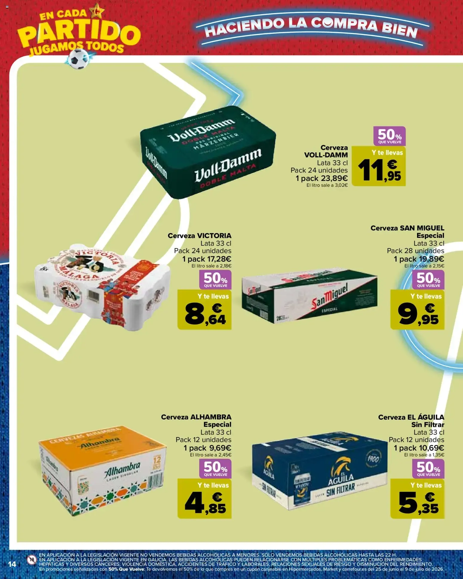 Catálogo de Carrefour La Fiesta del Futbol del 11/06/2026 | Catálogo 11 de junio al 24 de junio 2026 - Página 13