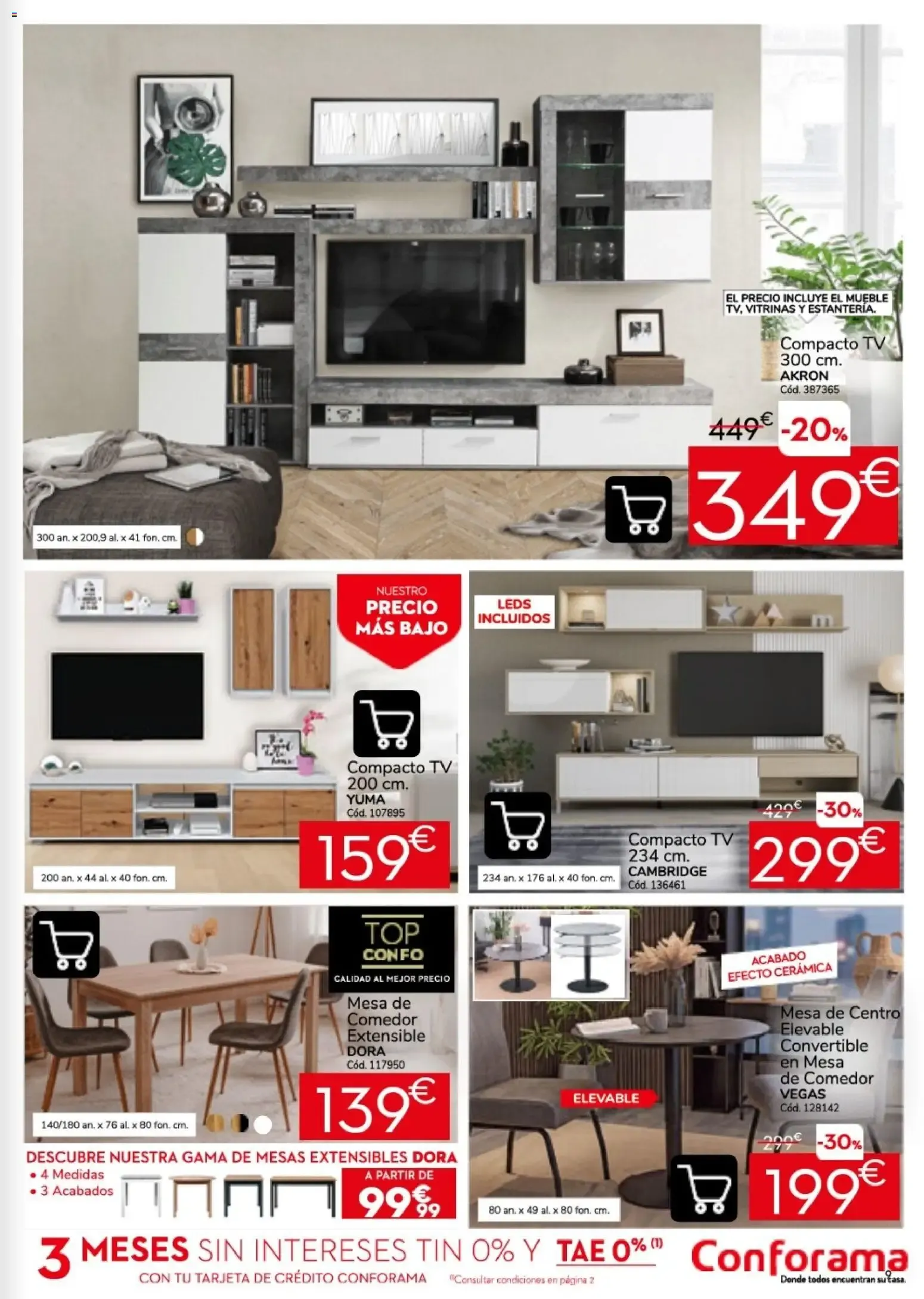 Catálogo de Conforama - Ofertas en Sofás 24 de septiembre al 28 de octubre 2026 - Página 9