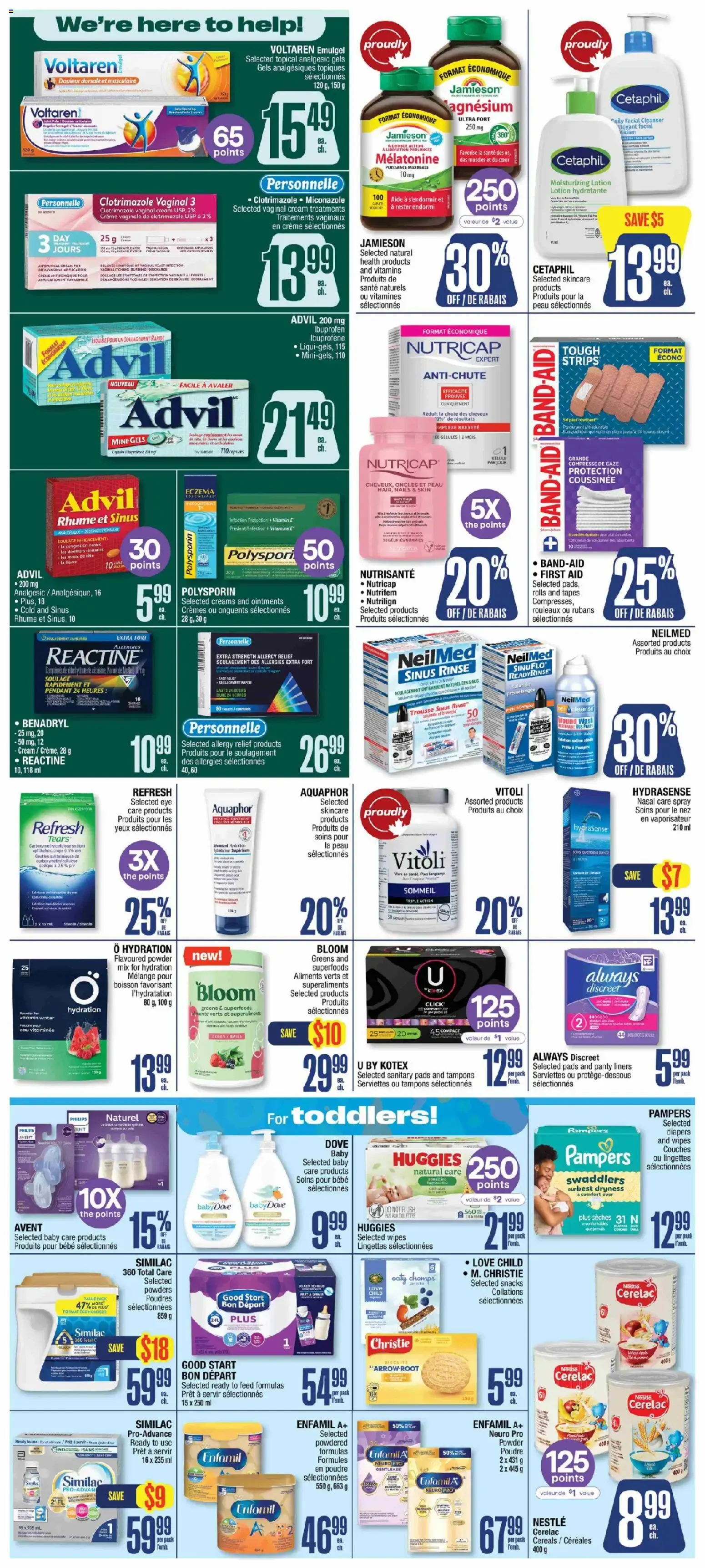 Jean Coutu weekly flyer from Aug 20, 2026 > weekly specials & deals from August 20 to August 26 2026 - flyer page 3